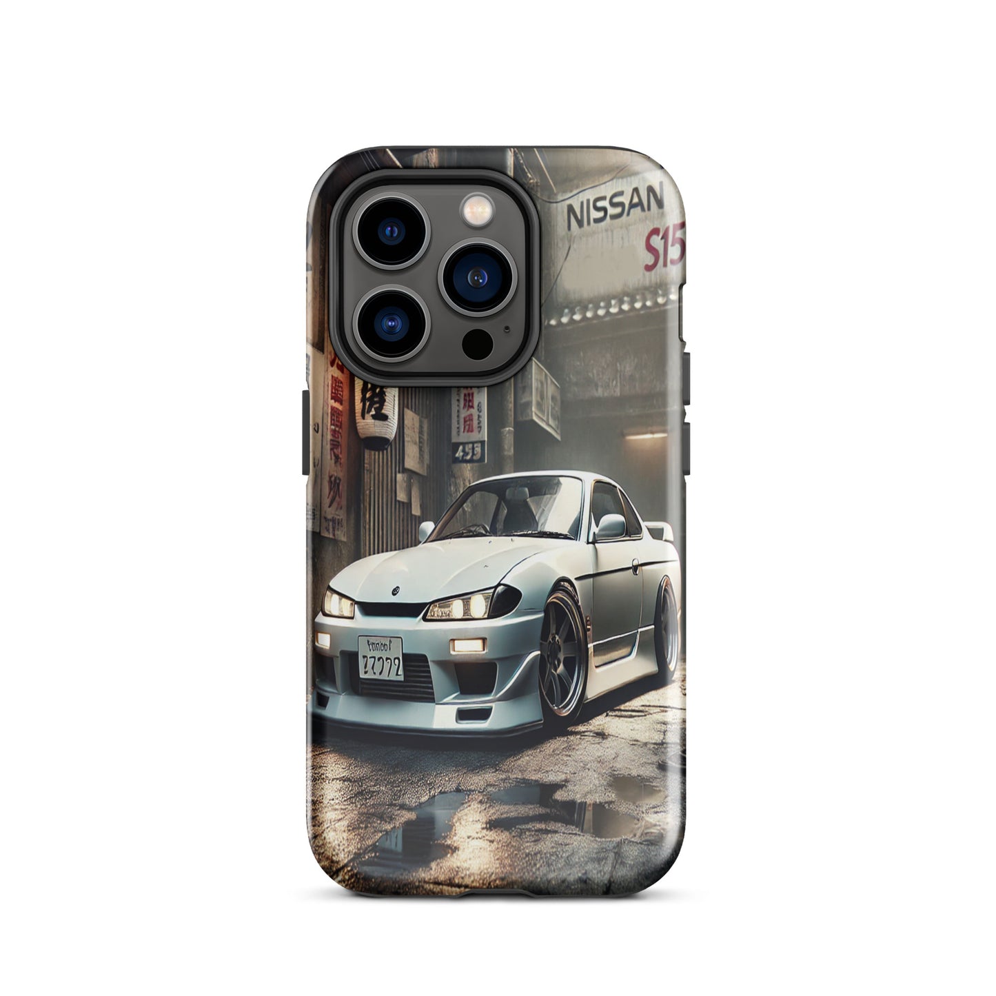 iPhone Dual-Layered Tough Case With Raised Bezel - Nissan Silvia S15