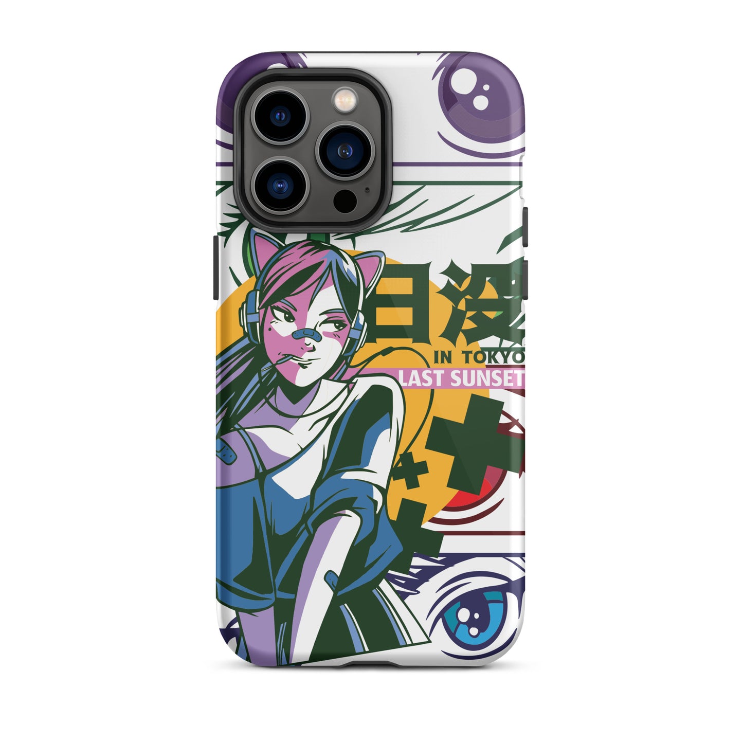 iPhone Dual-Layered Tough Case With Raised Bezel - Anime Frenzy
