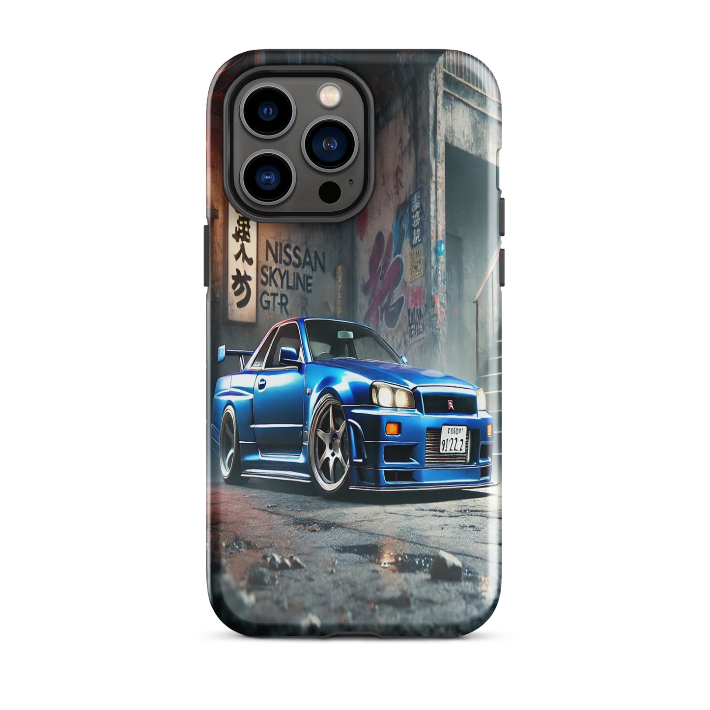 iPhone Dual-Layered Tough Case With Raised Bezel - Nissan Skyline R34 GT-R
