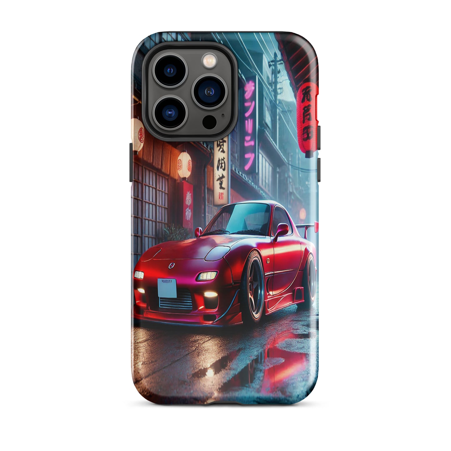 iPhone Dual-Layered Tough Case With Raised Bezel - Mazda RX7
