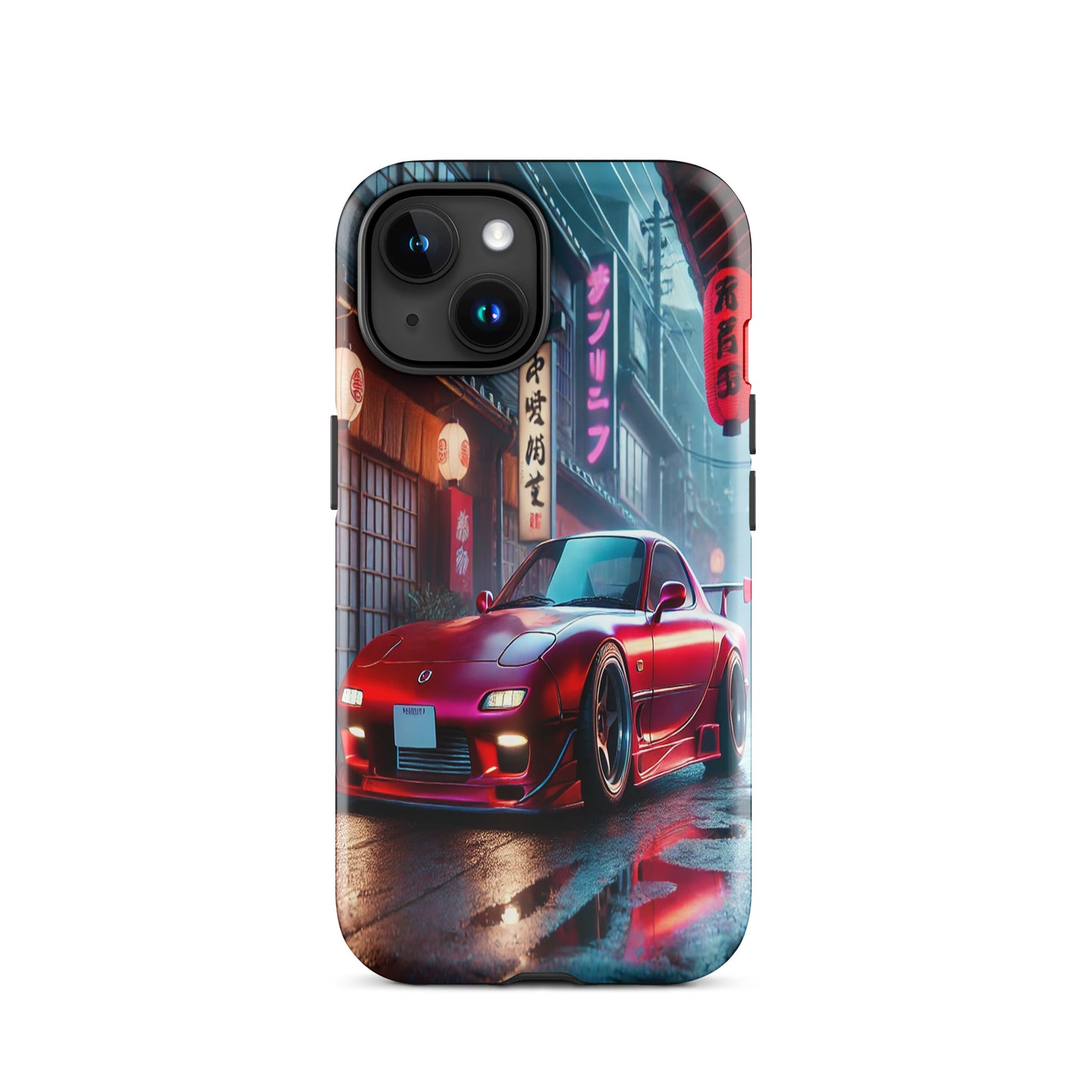 iPhone Dual-Layered Tough Case With Raised Bezel - Mazda RX7