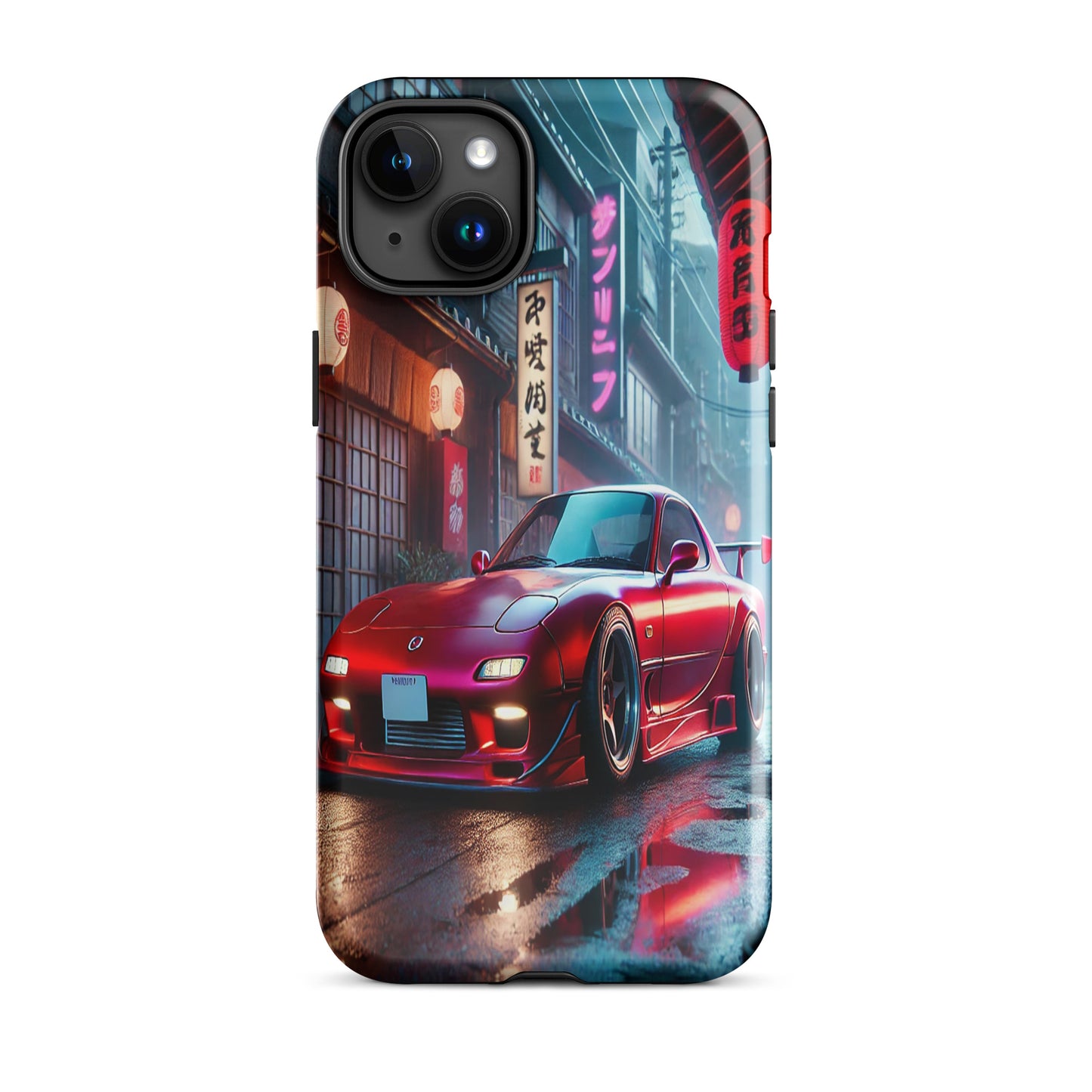 iPhone Dual-Layered Tough Case With Raised Bezel - Mazda RX7