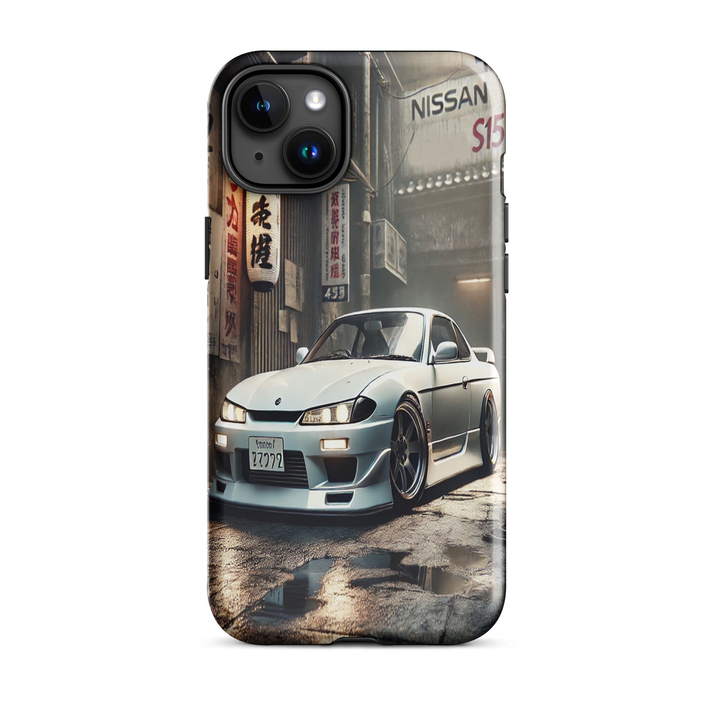 iPhone Dual-Layered Tough Case With Raised Bezel - Nissan Silvia S15