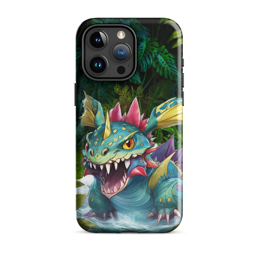Pokemon-Venusaur-gyarados-iphone-tough-case-for-iphone-15-por-max-back-design