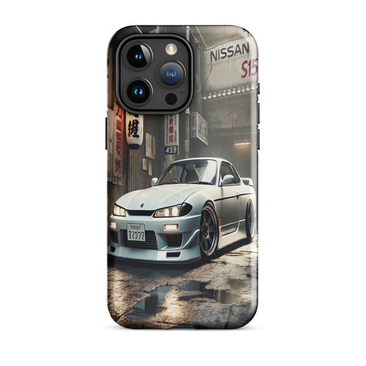 iPhone Dual-Layered Tough Case With Raised Bezel - Nissan Silvia S15
