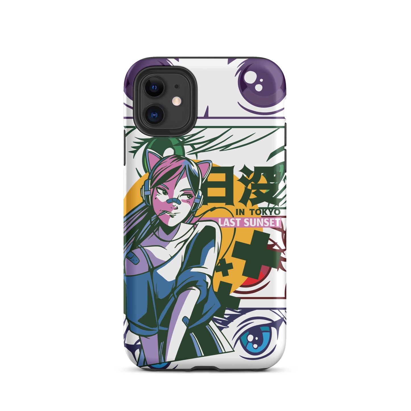 iPhone Dual-Layered Tough Case With Raised Bezel - Anime Frenzy