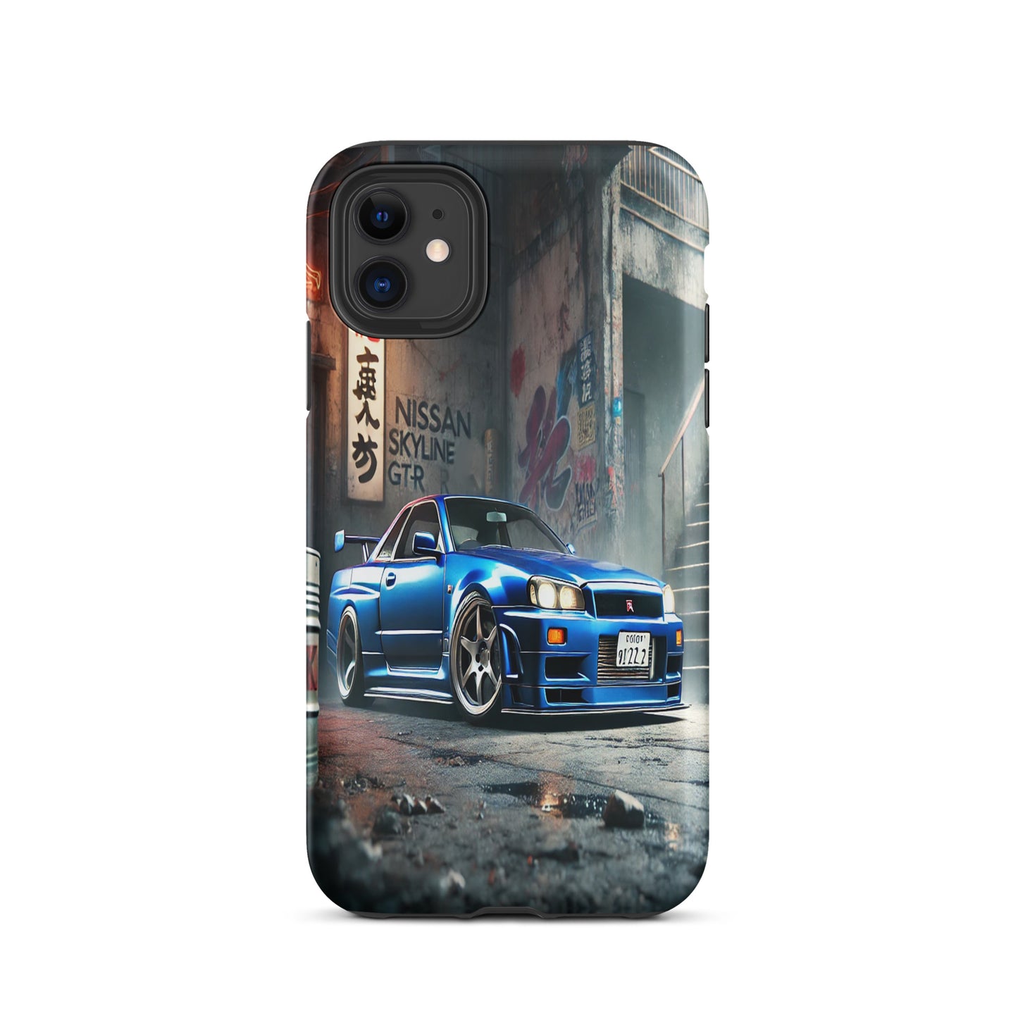 iPhone Dual-Layered Tough Case With Raised Bezel - Nissan Skyline R34 GT-R
