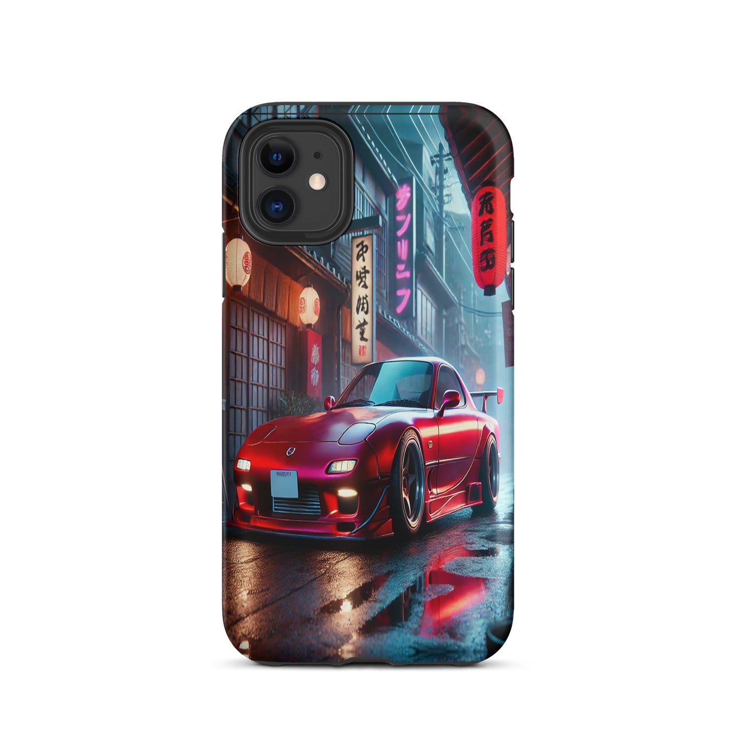 iPhone Dual-Layered Tough Case With Raised Bezel - Mazda RX7