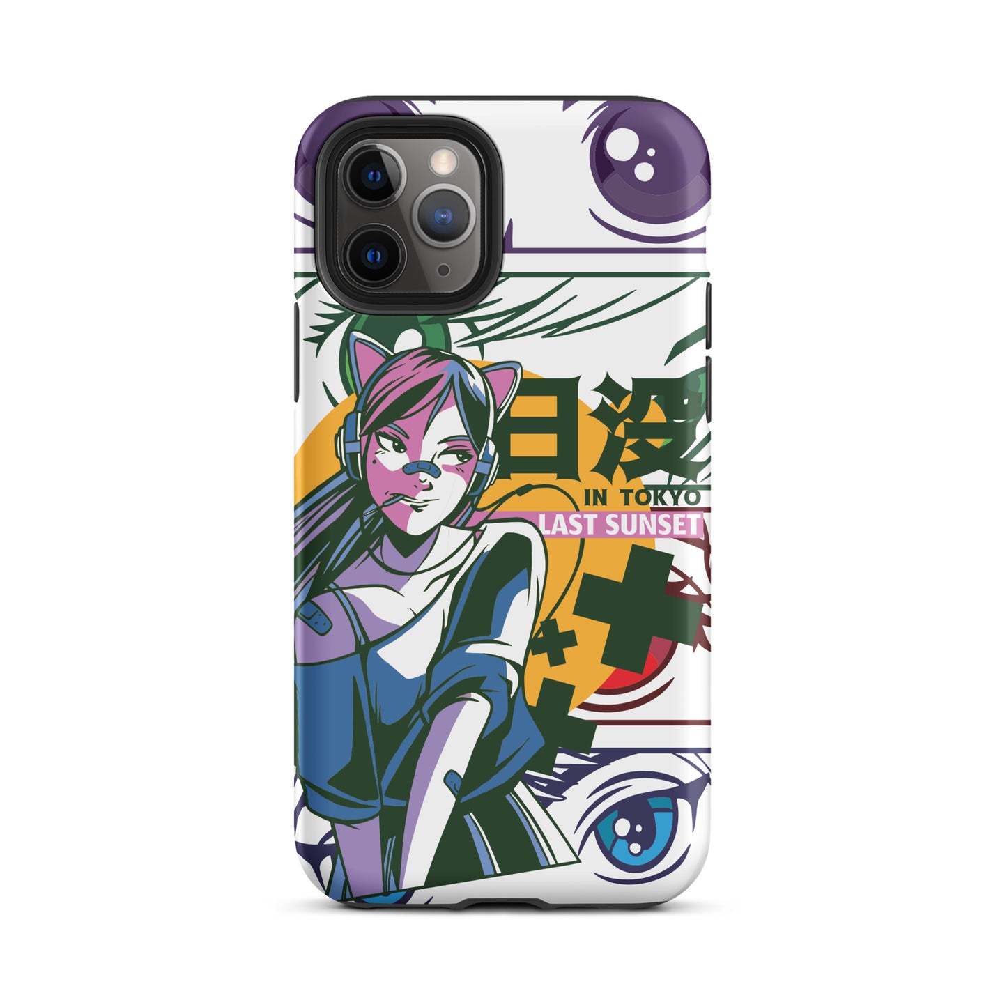 iPhone Dual-Layered Tough Case With Raised Bezel - Anime Frenzy