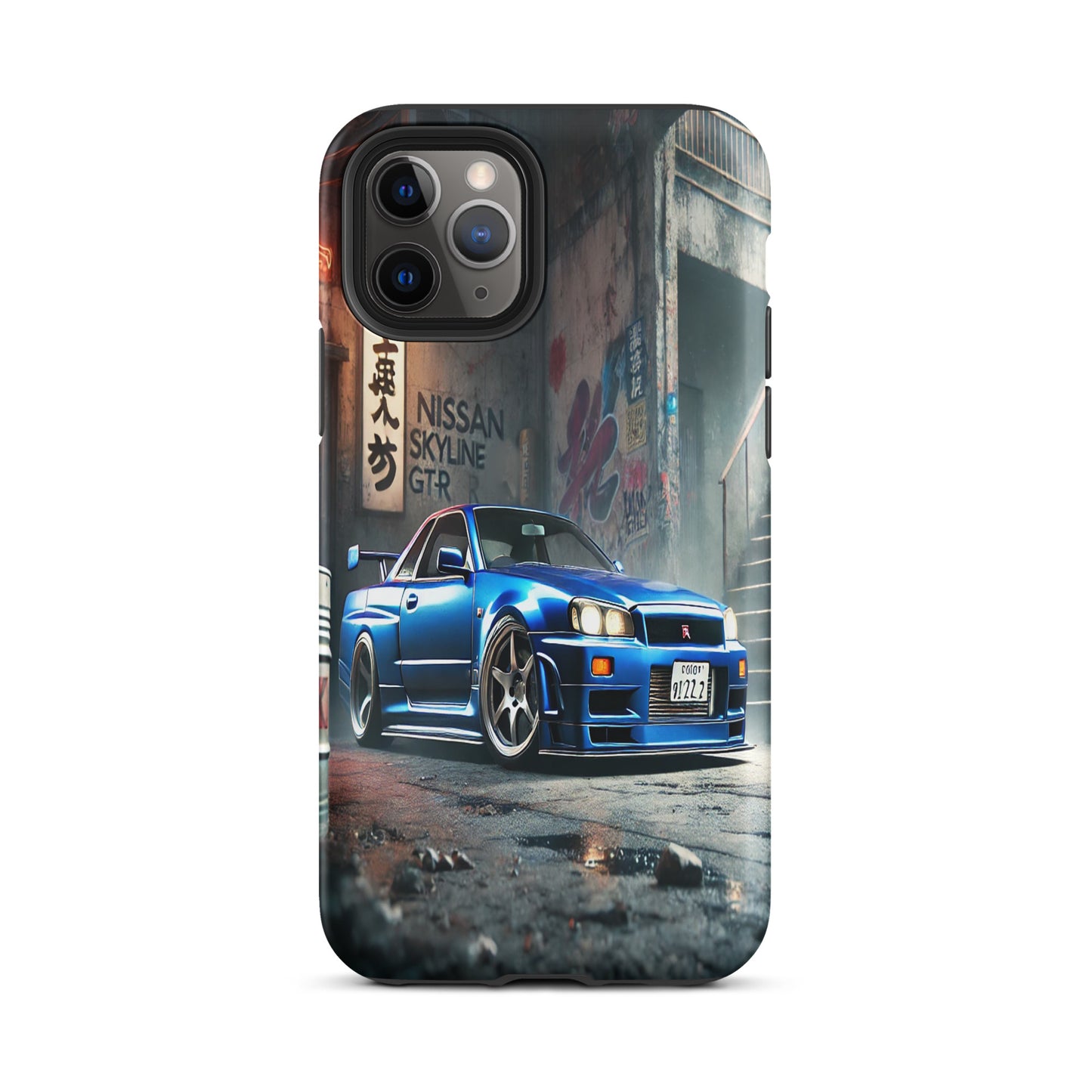 iPhone Dual-Layered Tough Case With Raised Bezel - Nissan Skyline R34 GT-R