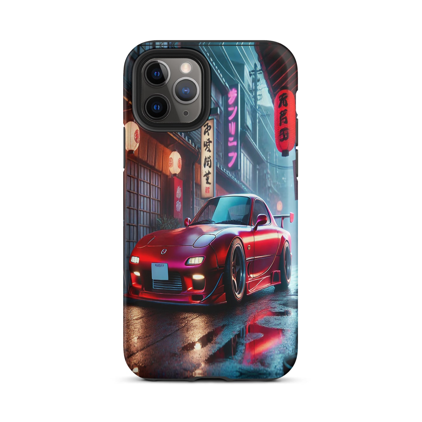iPhone Dual-Layered Tough Case With Raised Bezel - Mazda RX7