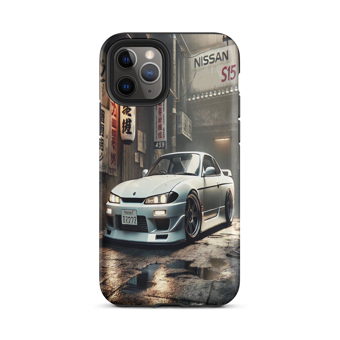 iPhone Dual-Layered Tough Case With Raised Bezel - Nissan Silvia S15