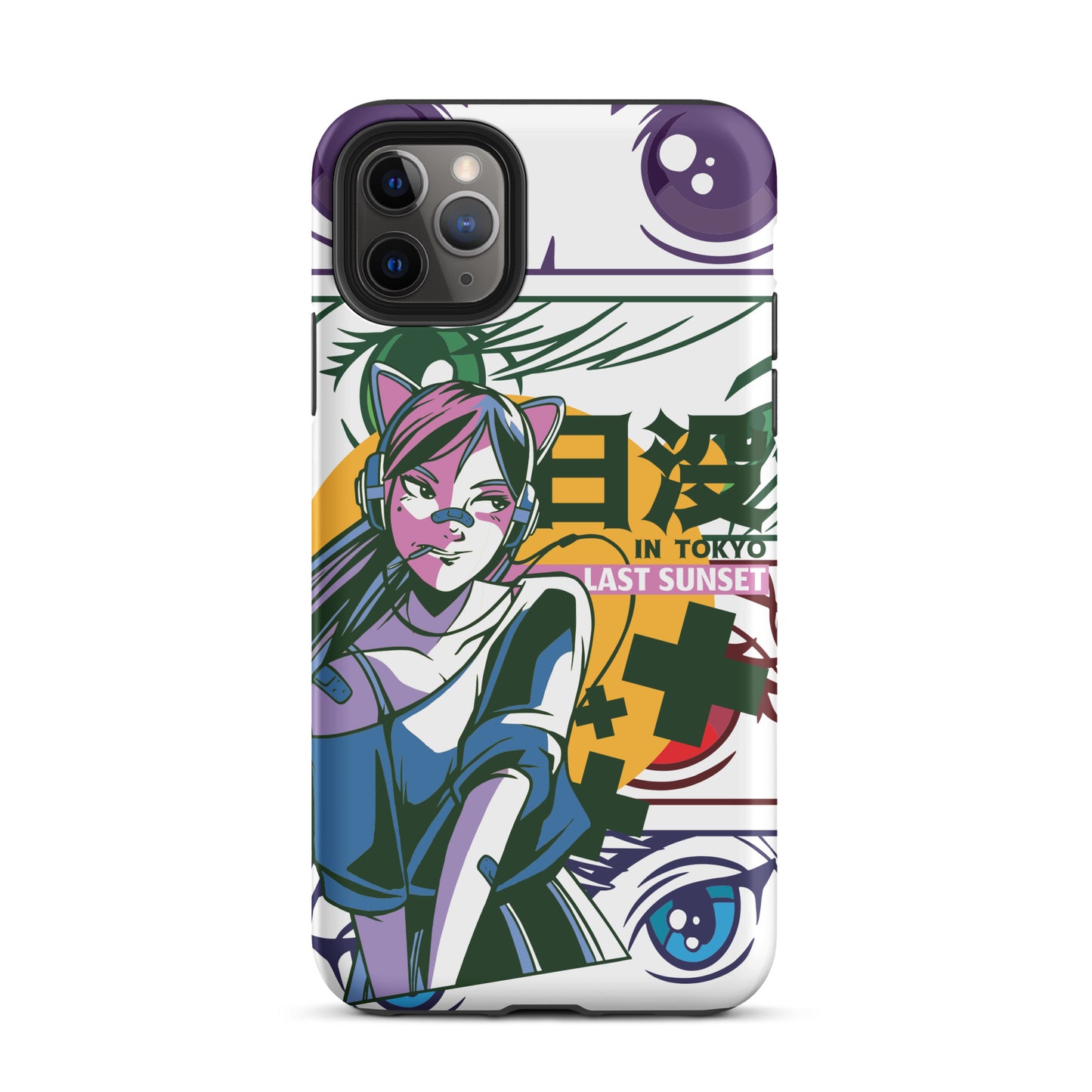 iPhone Dual-Layered Tough Case With Raised Bezel - Anime Frenzy