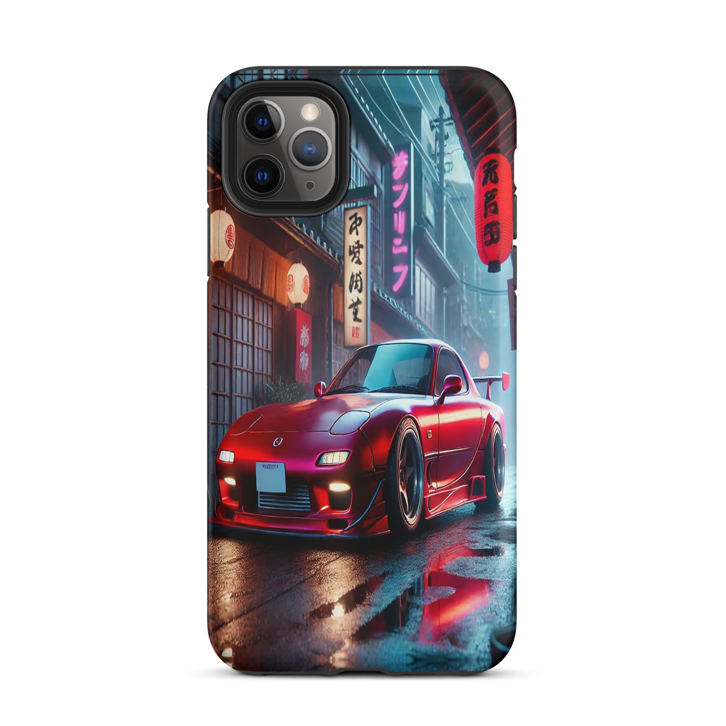 iPhone Dual-Layered Tough Case With Raised Bezel - Mazda RX7