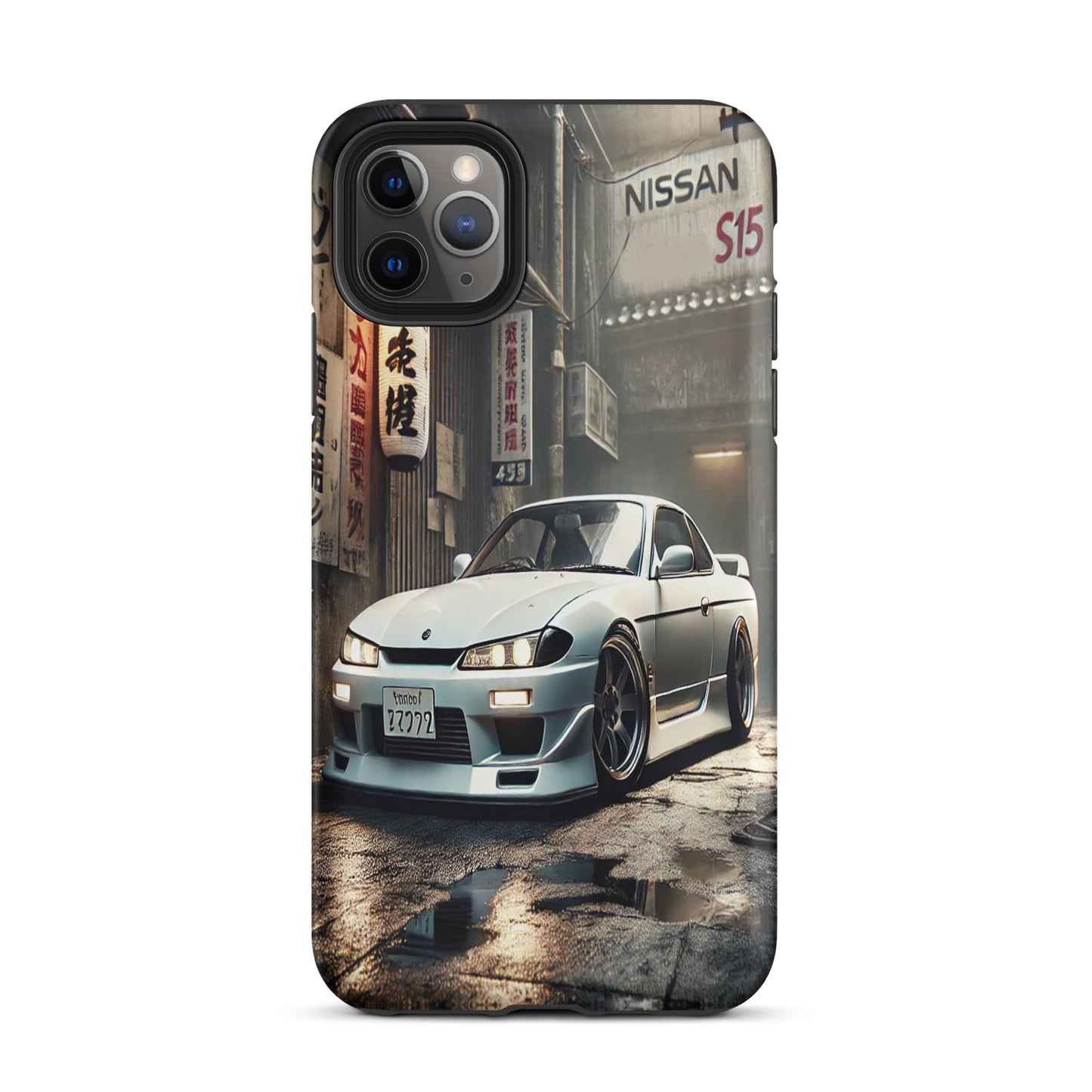 iPhone Dual-Layered Tough Case With Raised Bezel - Nissan Silvia S15