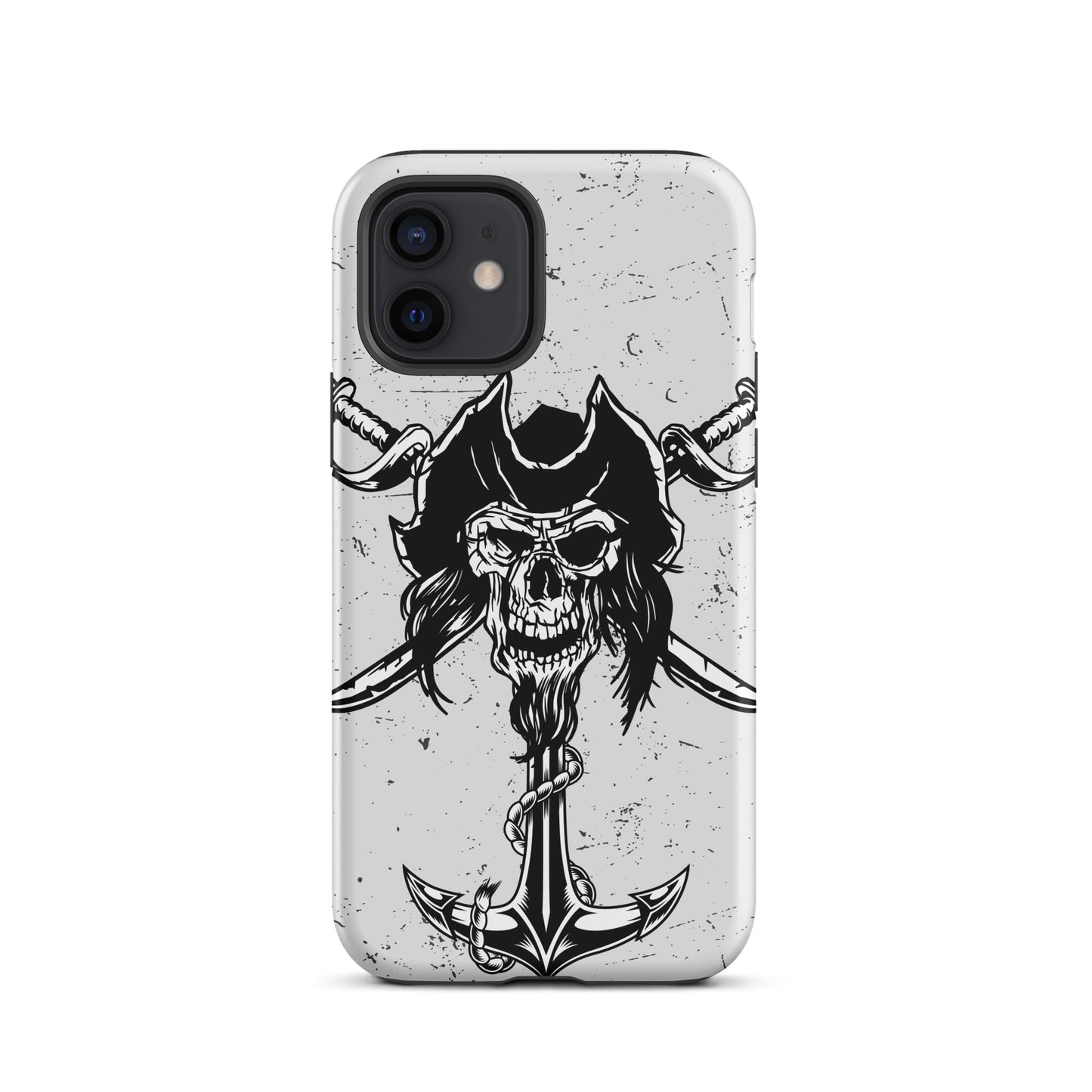 Iphone-12-matte-case-pirate-and-anchor-design
