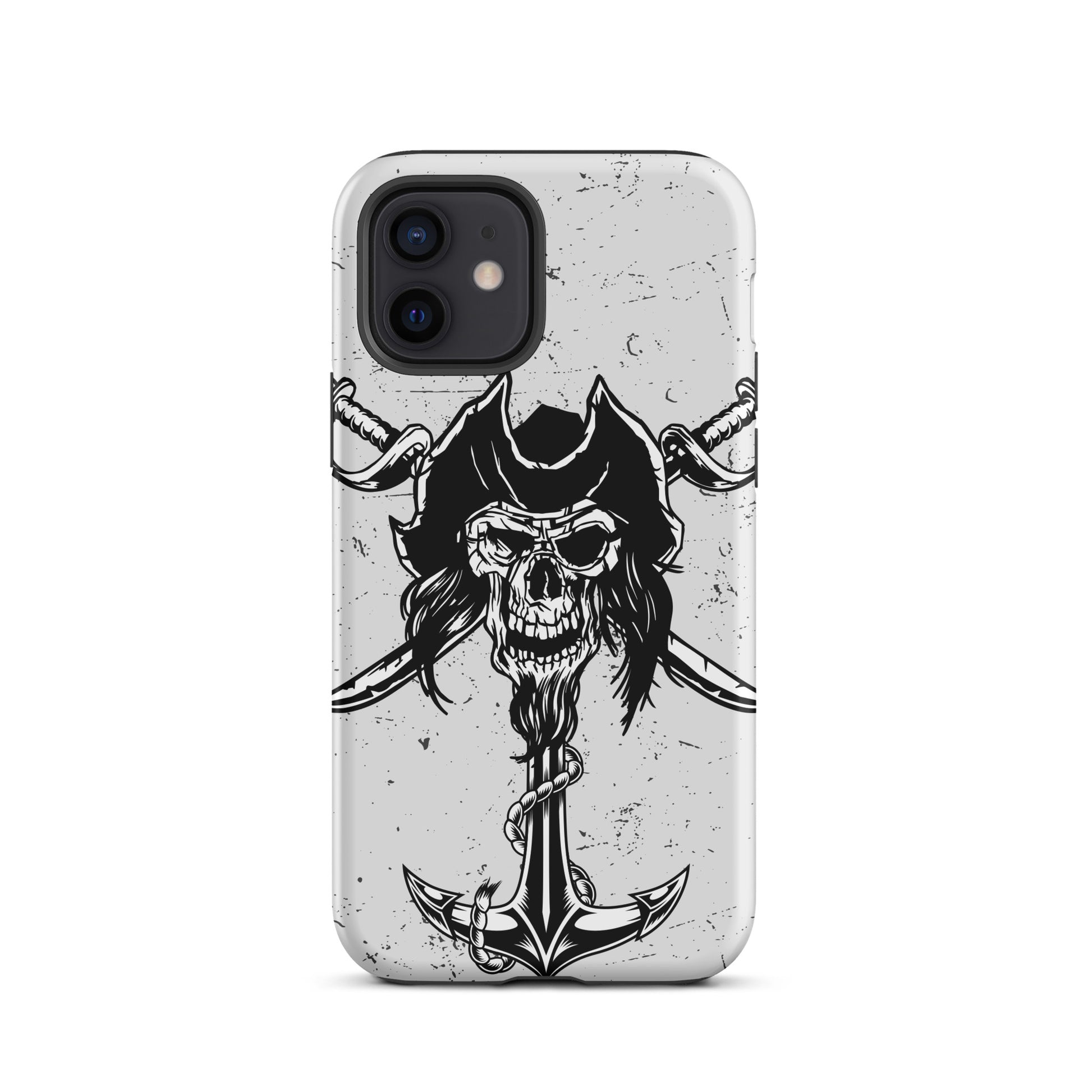 Iphone-12-matte-case-pirate-and-anchor-design