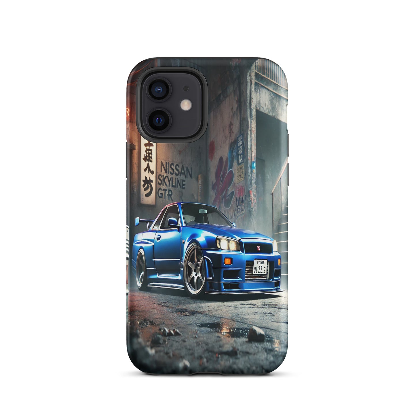 iPhone Dual-Layered Tough Case With Raised Bezel - Nissan Skyline R34 GT-R