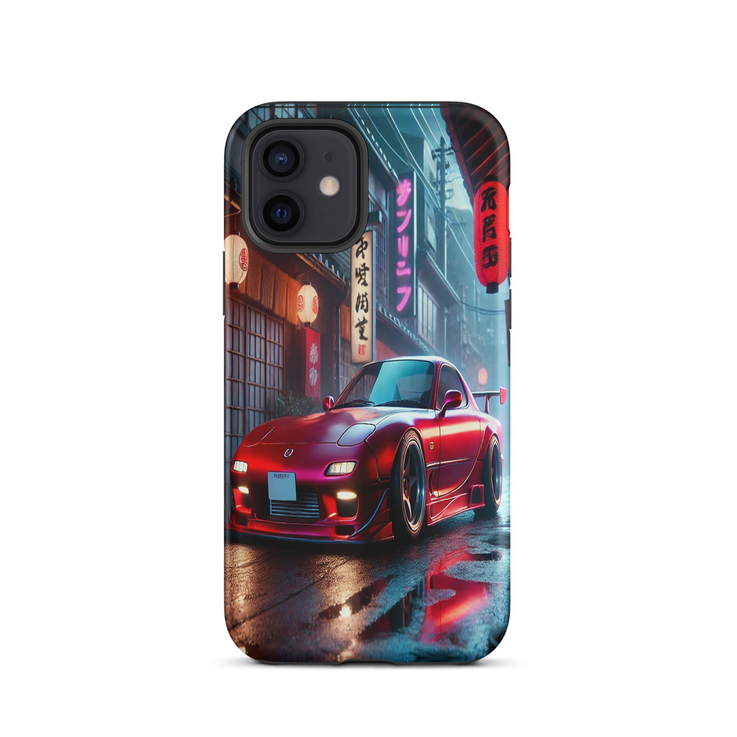 iPhone Dual-Layered Tough Case With Raised Bezel - Mazda RX7