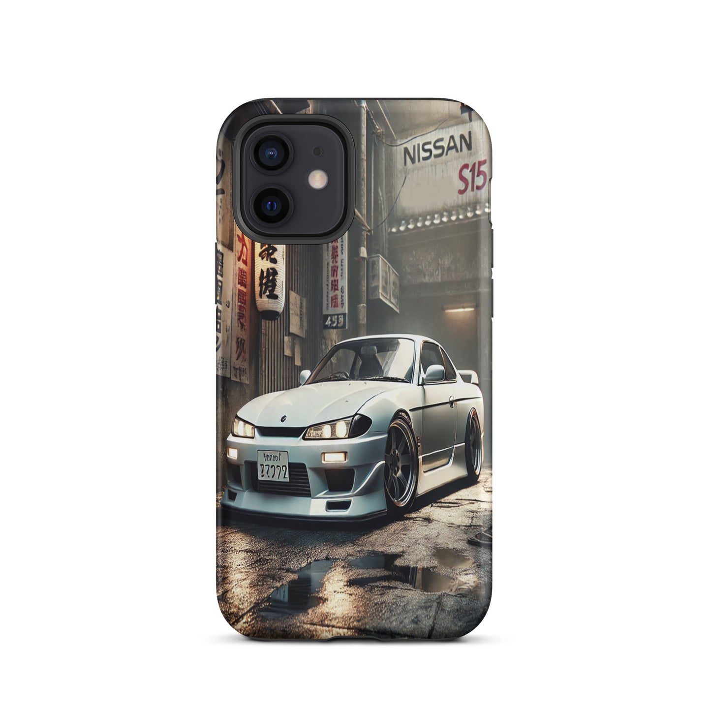 iPhone Dual-Layered Tough Case With Raised Bezel - Nissan Silvia S15