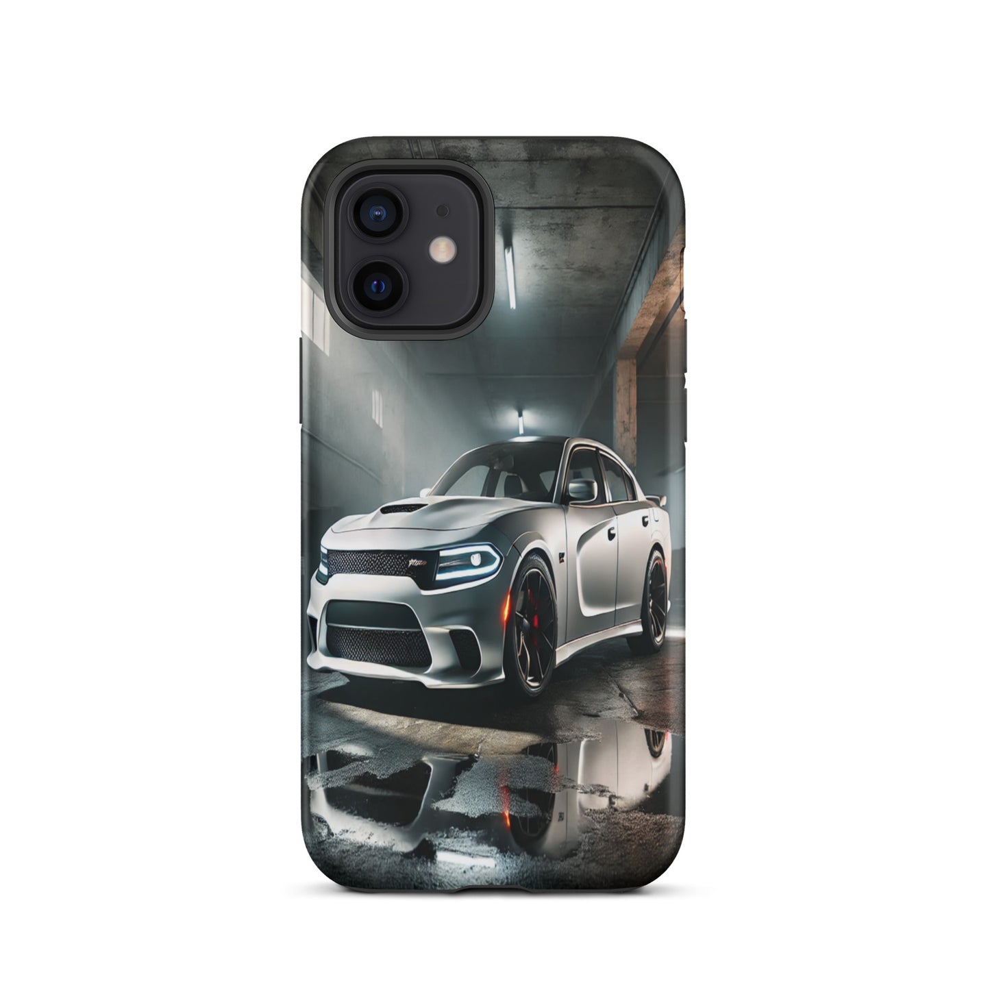 iPhone Dual-Layered Tough Case With Raised Bezel - Dodge Charger Hellcat