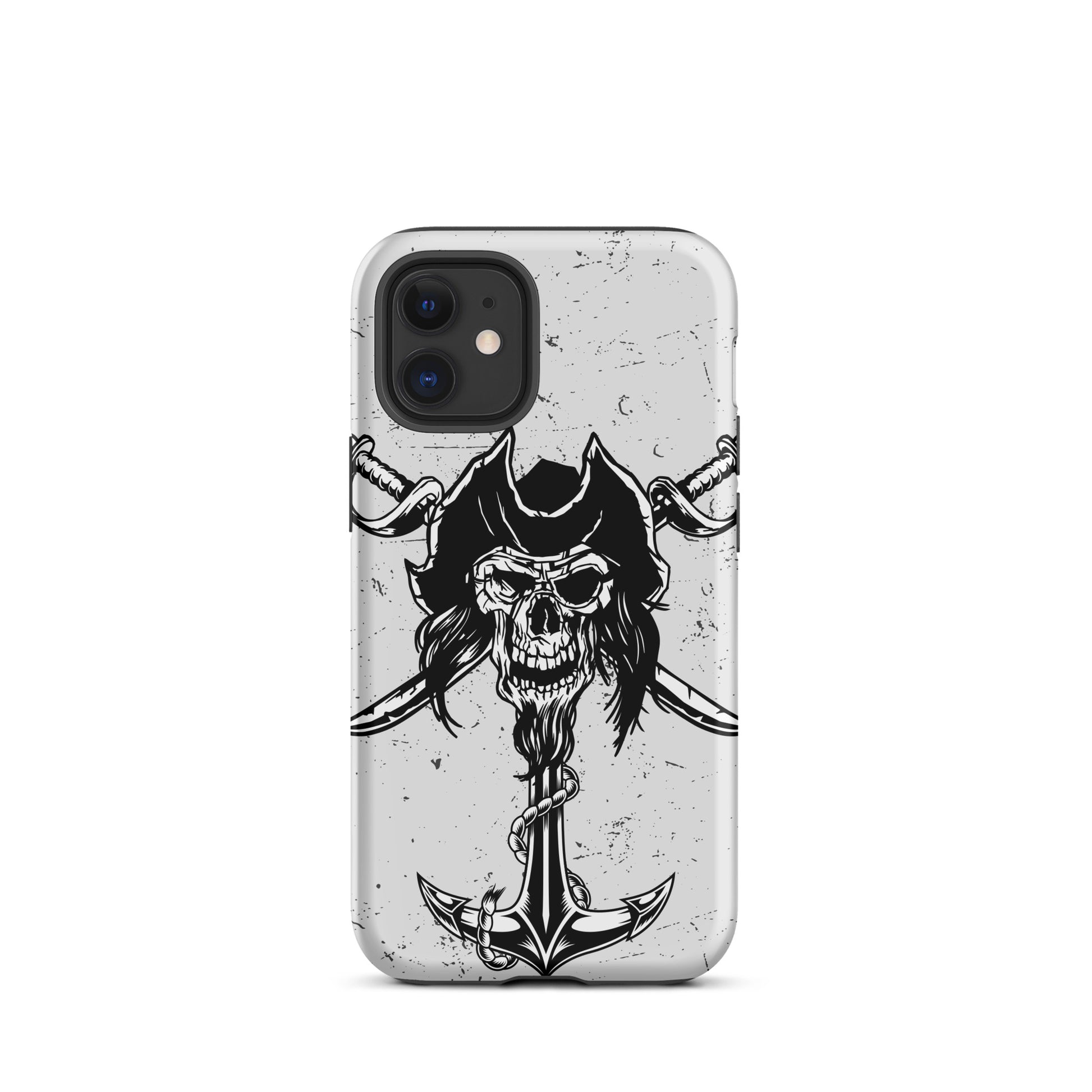 Iphone-12-mini-matte-case-pirate-and-anchor-design