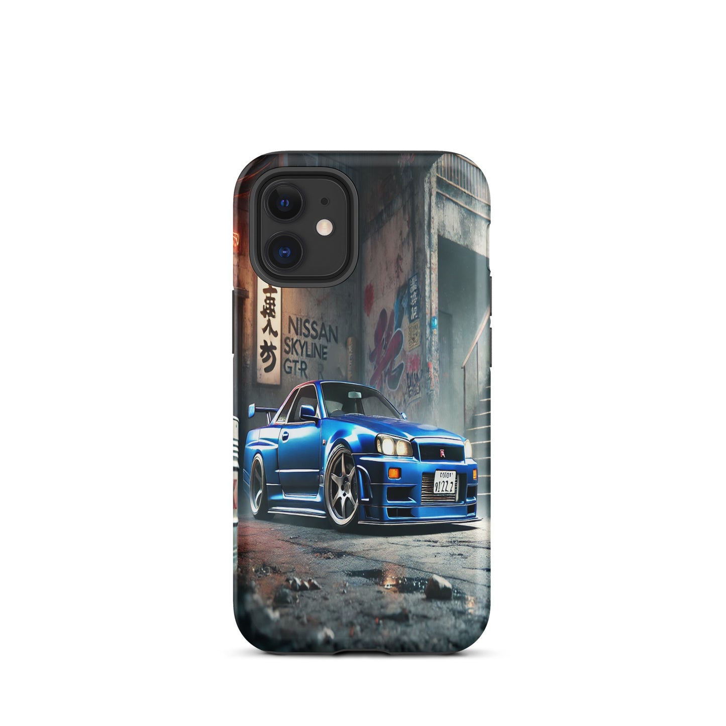 iPhone Dual-Layered Tough Case With Raised Bezel - Nissan Skyline R34 GT-R