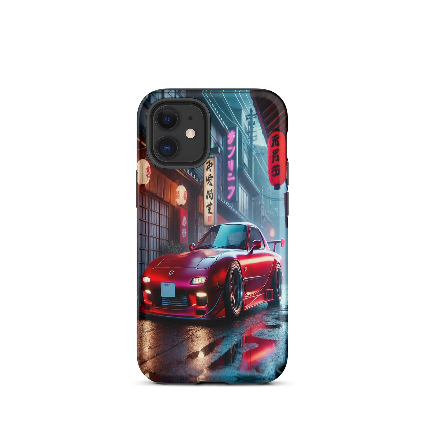 iPhone Dual-Layered Tough Case With Raised Bezel - Mazda RX7