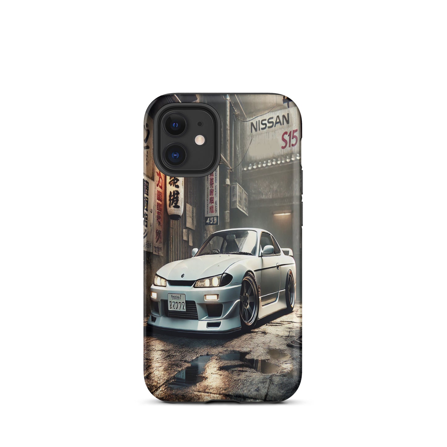 iPhone Dual-Layered Tough Case With Raised Bezel - Nissan Silvia S15