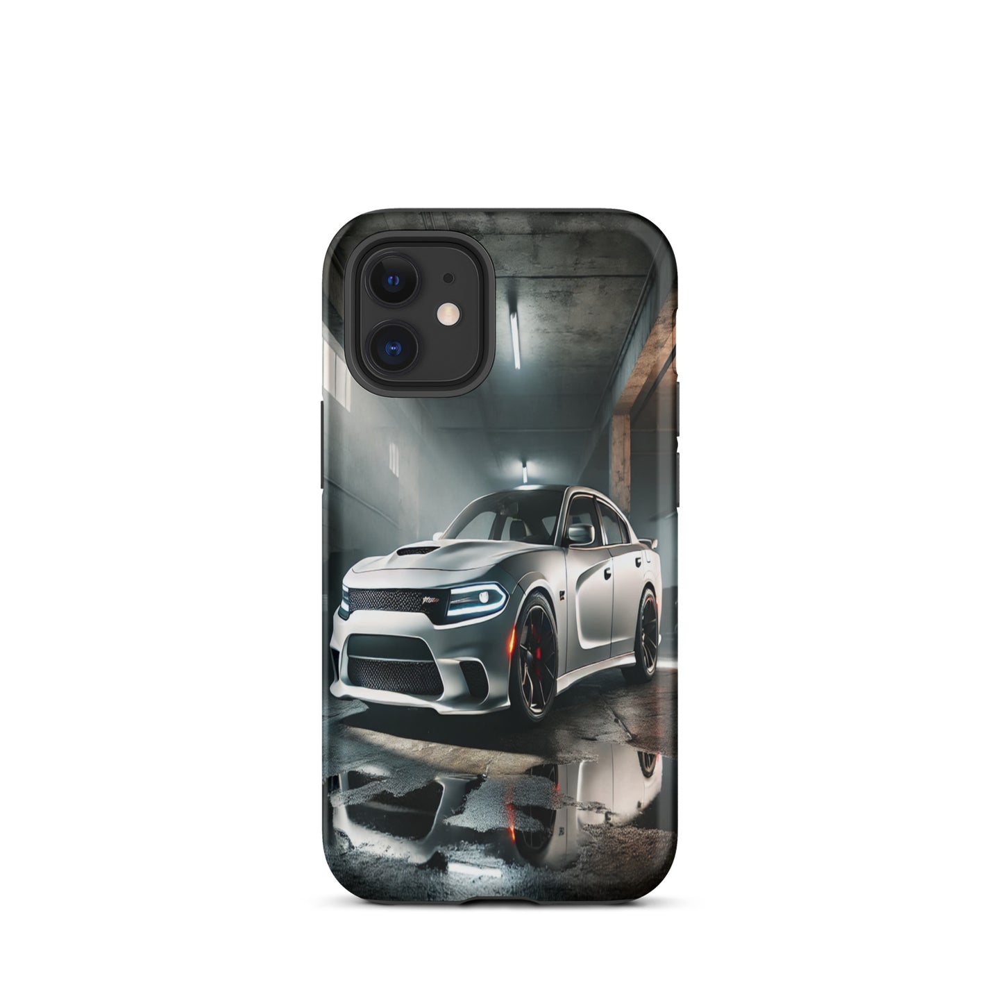 iPhone Dual-Layered Tough Case With Raised Bezel - Dodge Charger Hellcat