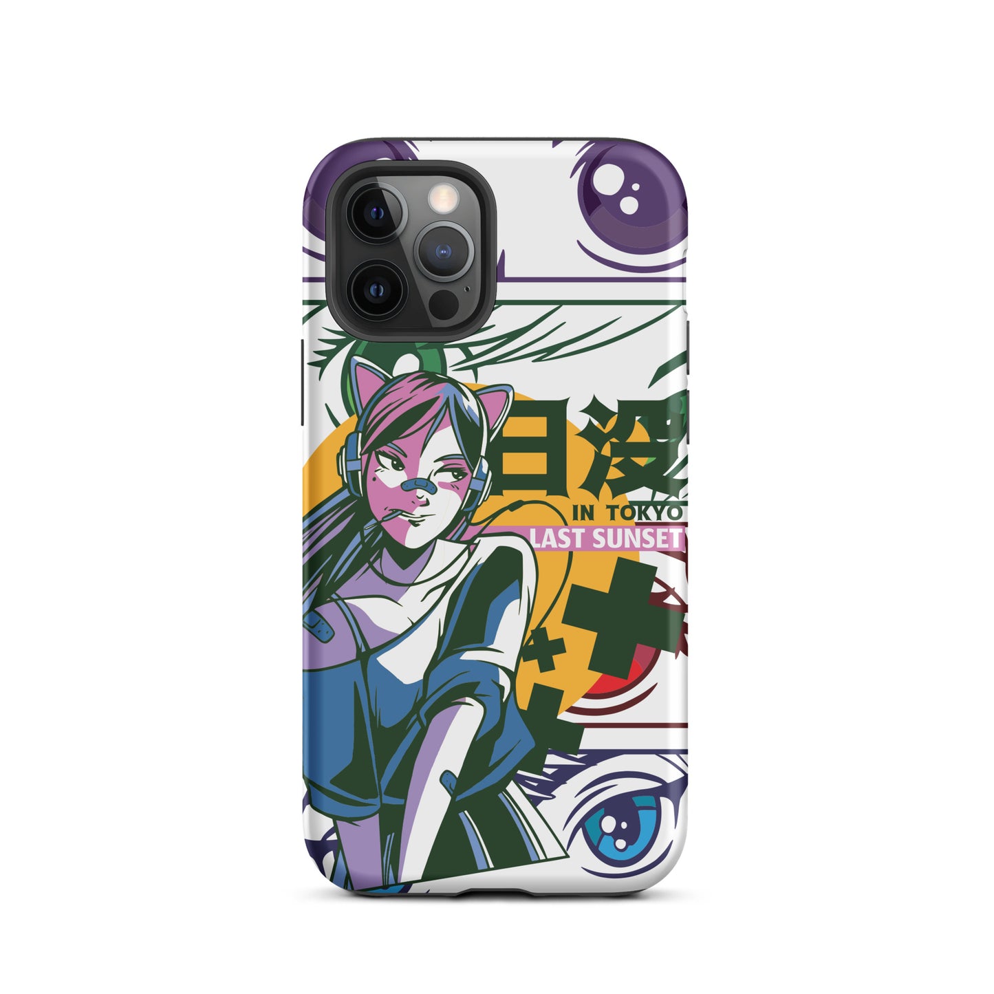 iPhone Dual-Layered Tough Case With Raised Bezel - Anime Frenzy