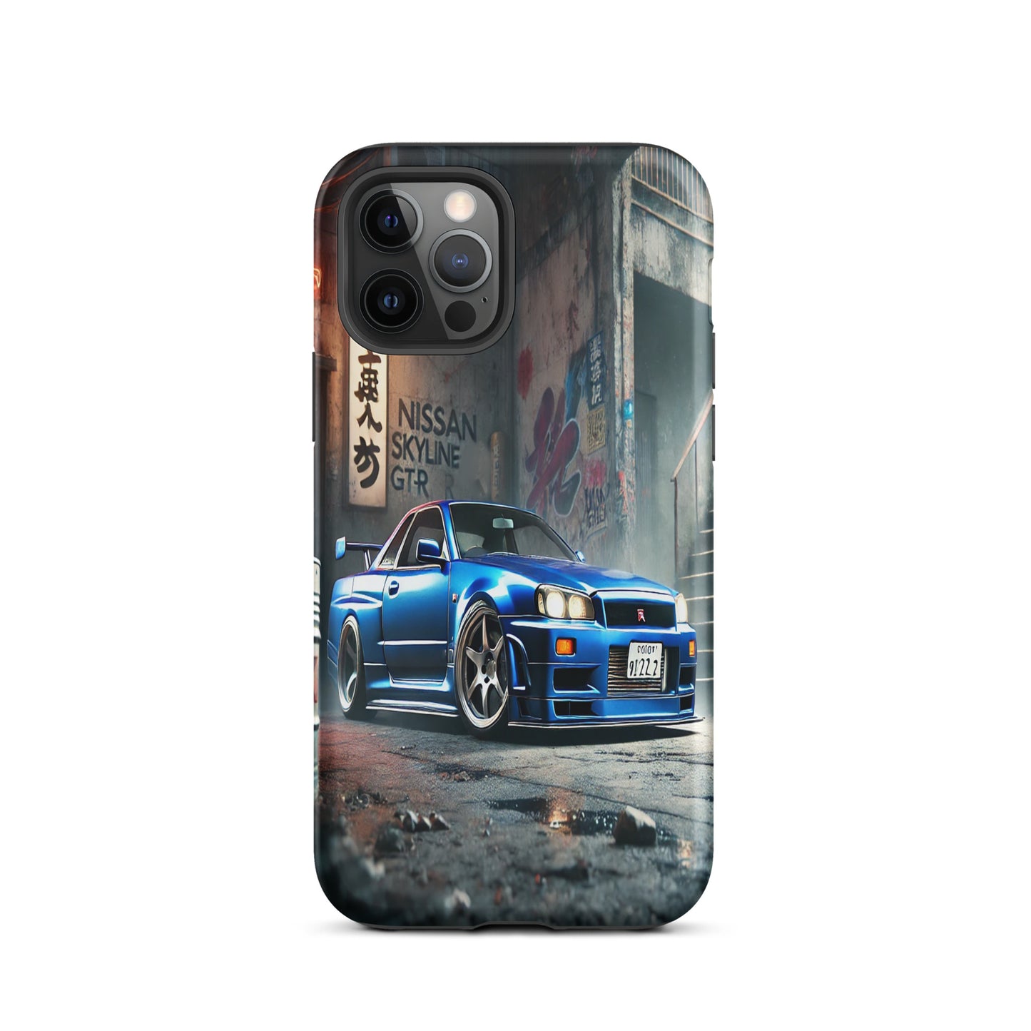 iPhone Dual-Layered Tough Case With Raised Bezel - Nissan Skyline R34 GT-R