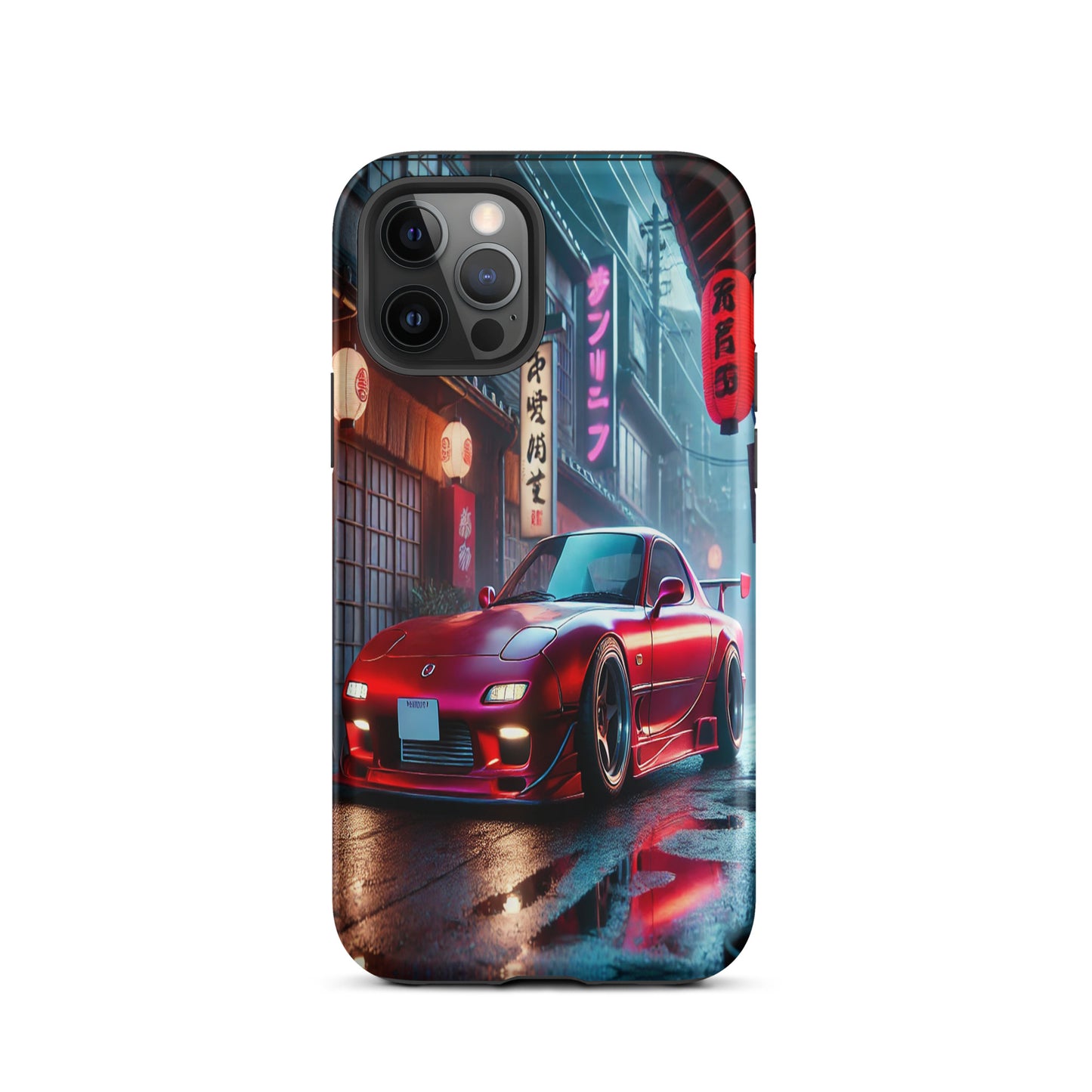 iPhone Dual-Layered Tough Case With Raised Bezel - Mazda RX7