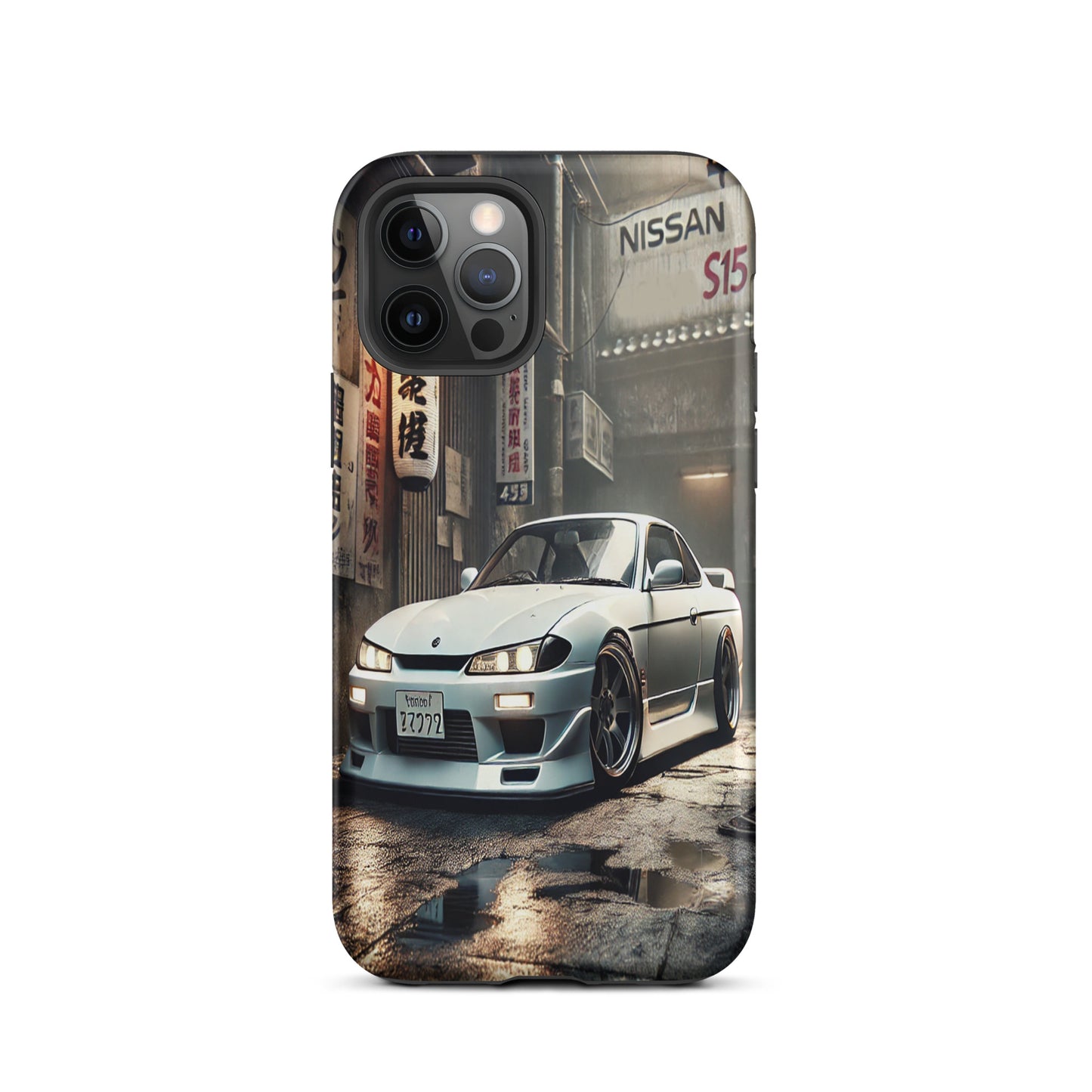 iPhone Dual-Layered Tough Case With Raised Bezel - Nissan Silvia S15