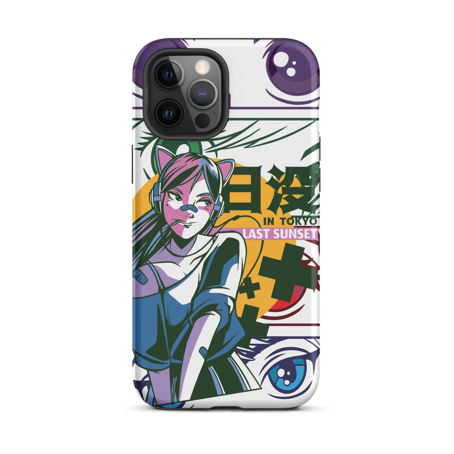 iPhone Dual-Layered Tough Case With Raised Bezel - Anime Frenzy