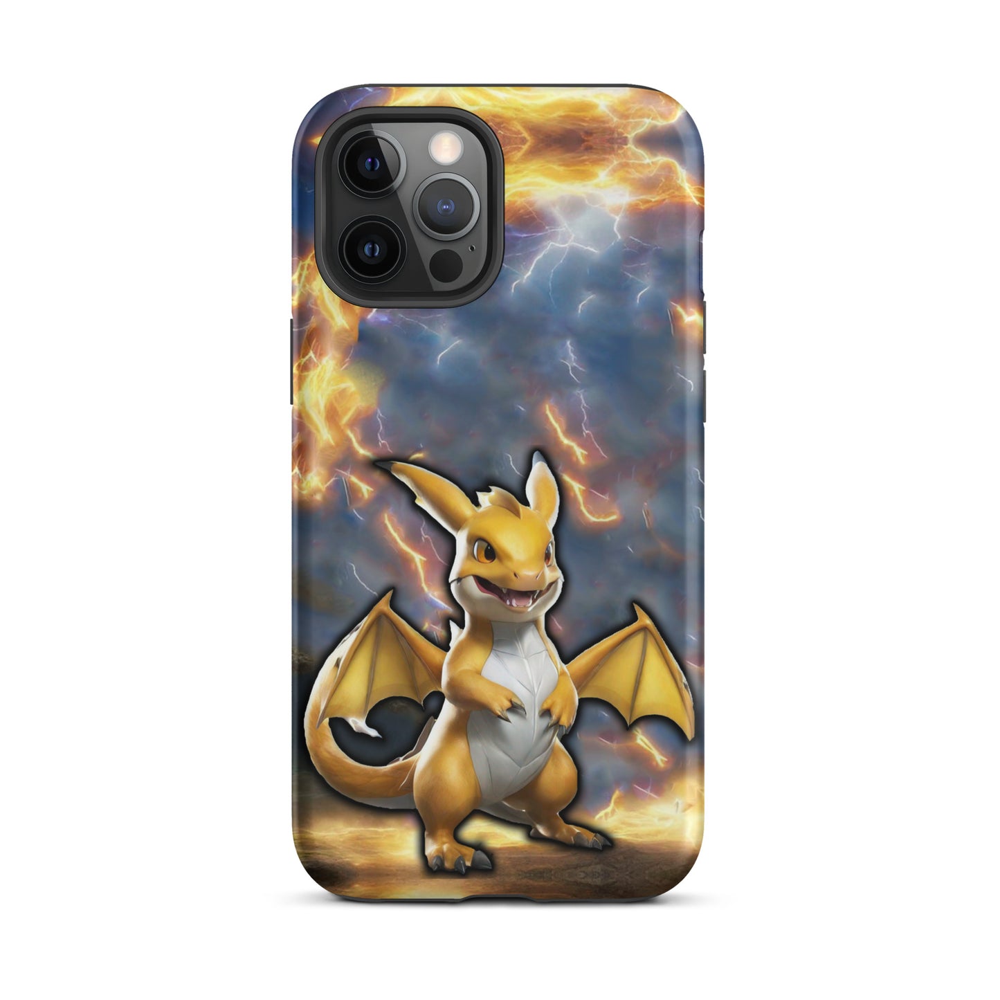 "Pokemon-themed iPhone case featuring custom design - durable protection with vibrant colors, perfect for Pokemon fans. Buy now!"
