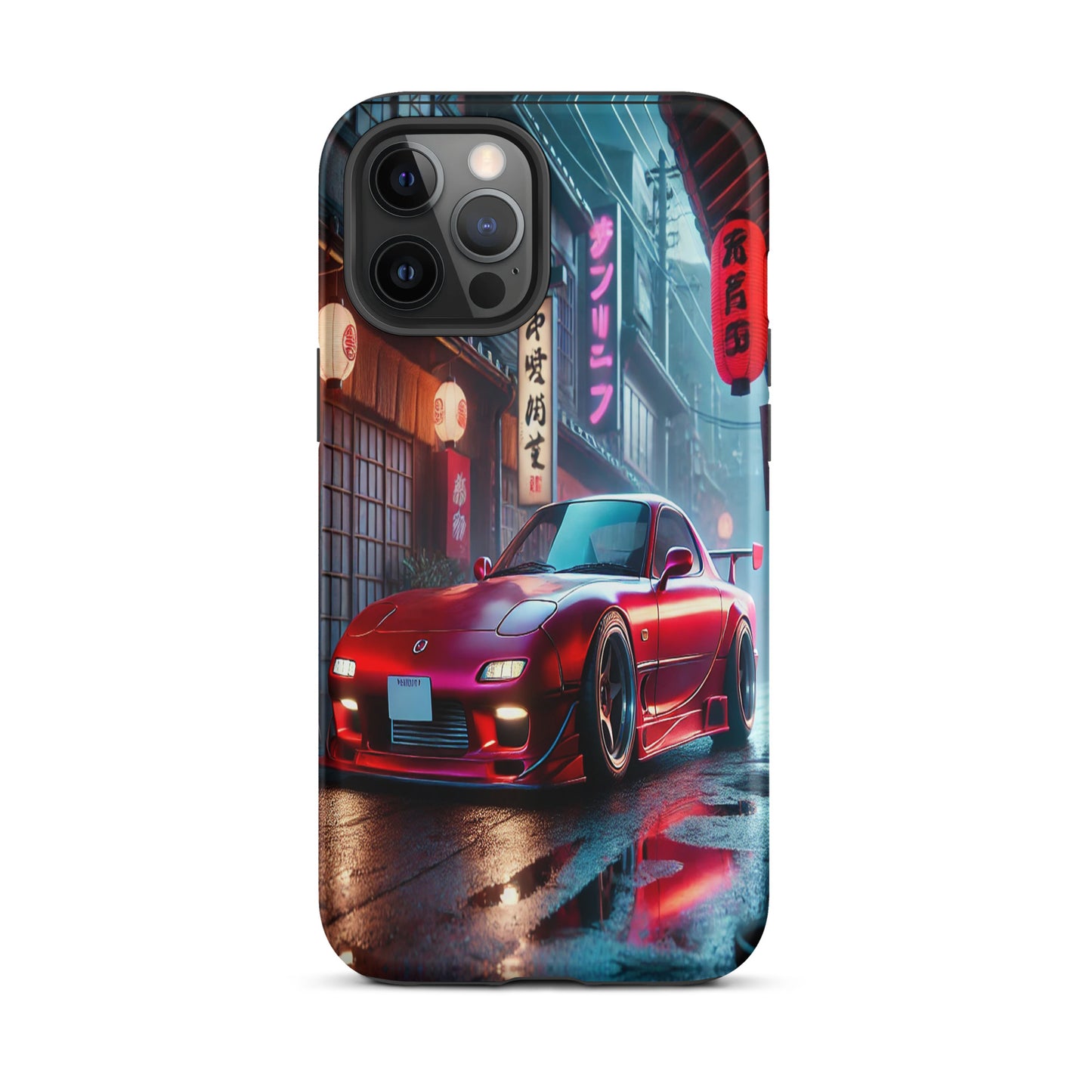 iPhone Dual-Layered Tough Case With Raised Bezel - Mazda RX7