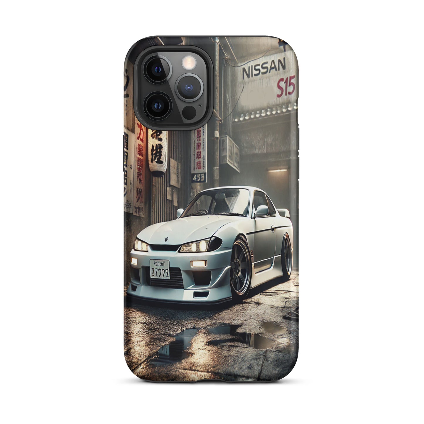 iPhone Dual-Layered Tough Case With Raised Bezel - Nissan Silvia S15