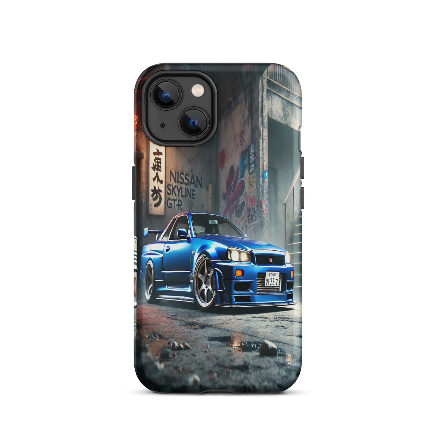 iPhone Dual-Layered Tough Case With Raised Bezel - Nissan Skyline R34 GT-R