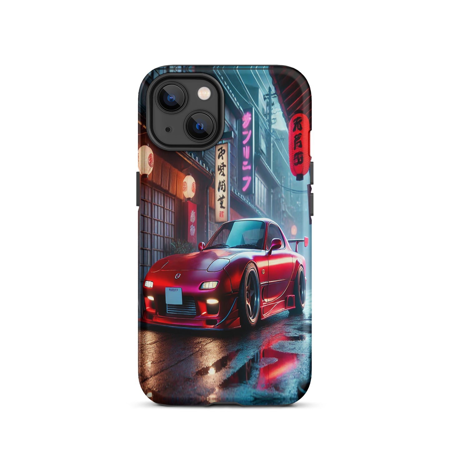 iPhone Dual-Layered Tough Case With Raised Bezel - Mazda RX7