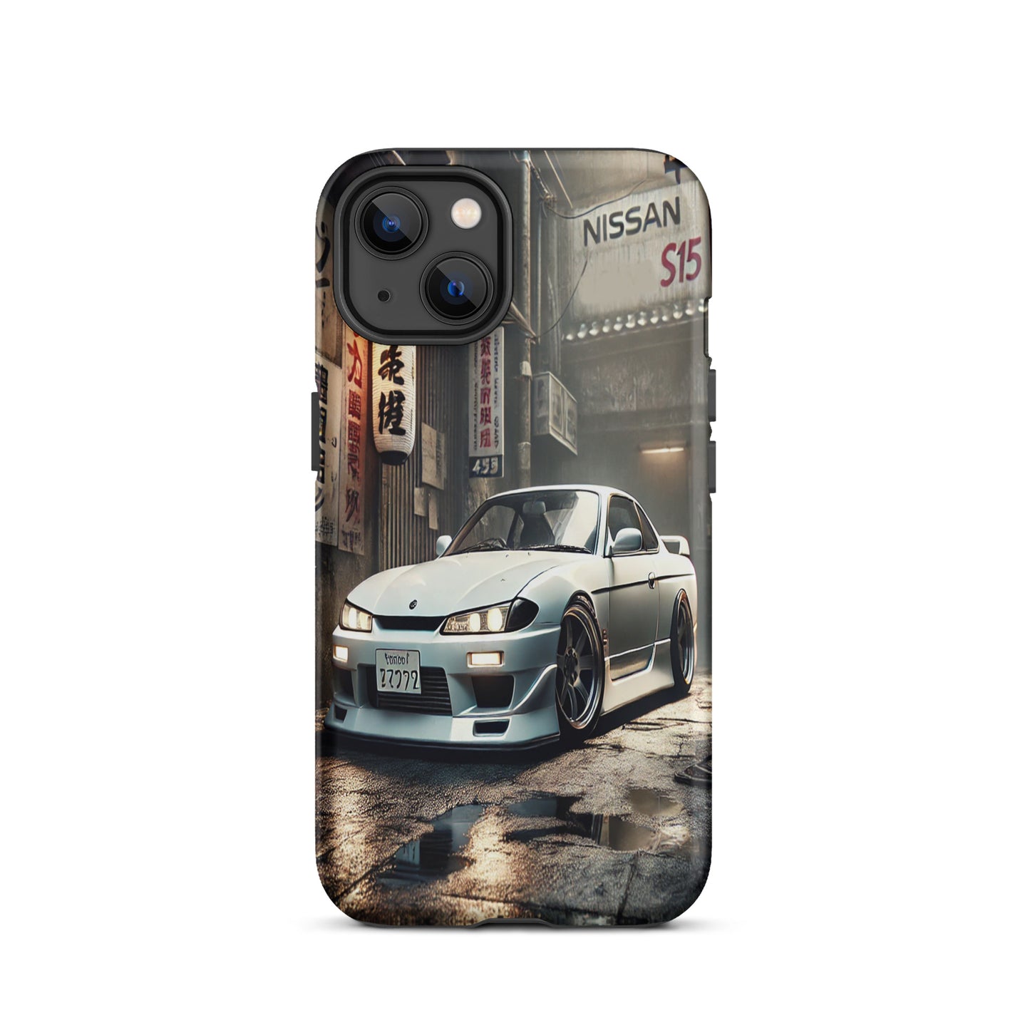iPhone Dual-Layered Tough Case With Raised Bezel - Nissan Silvia S15