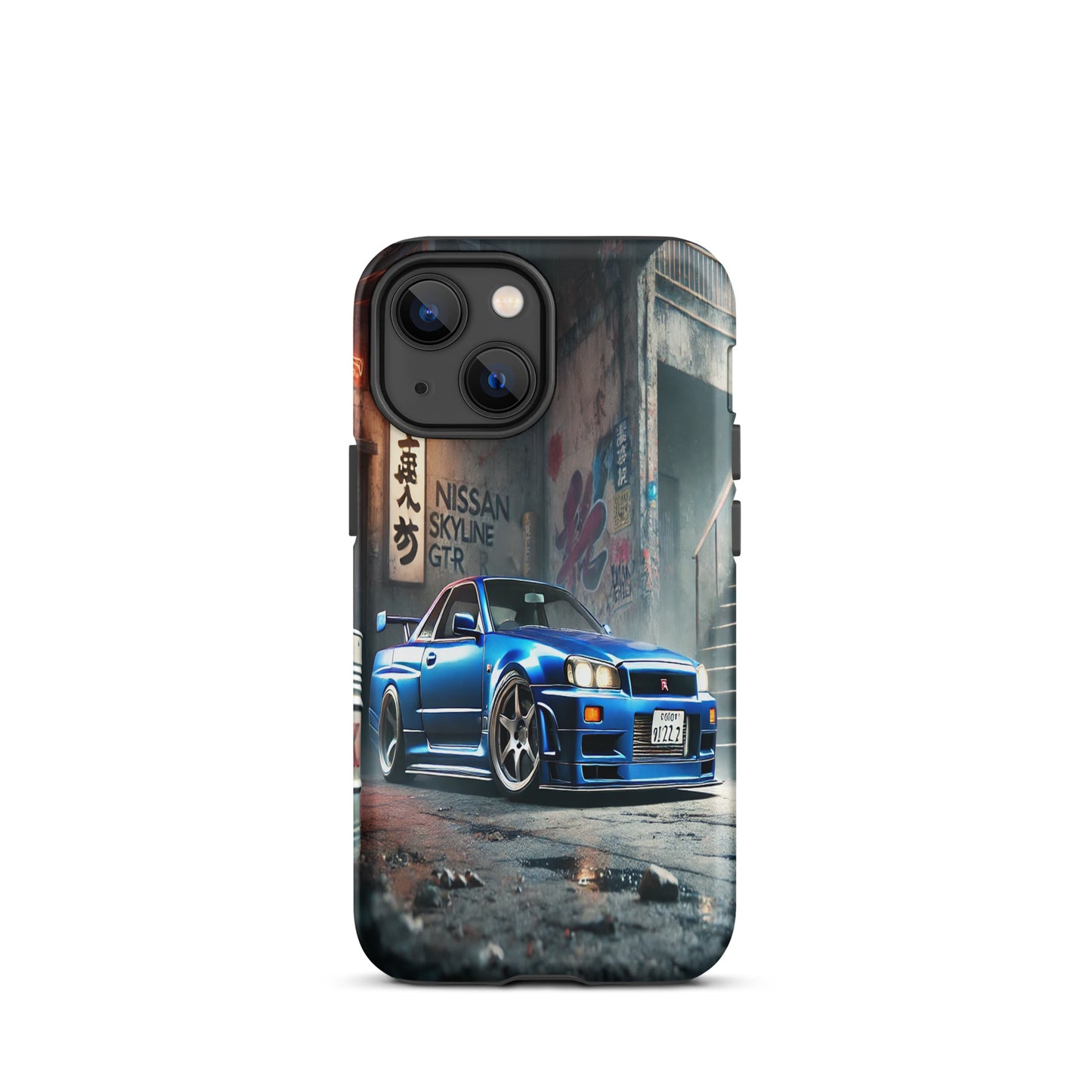 iPhone Dual-Layered Tough Case With Raised Bezel - Nissan Skyline R34 GT-R