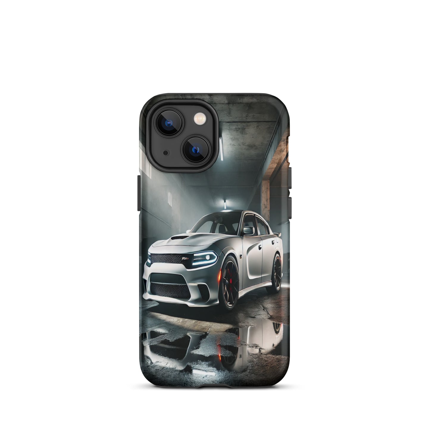 iPhone Dual-Layered Tough Case With Raised Bezel - Dodge Charger Hellcat