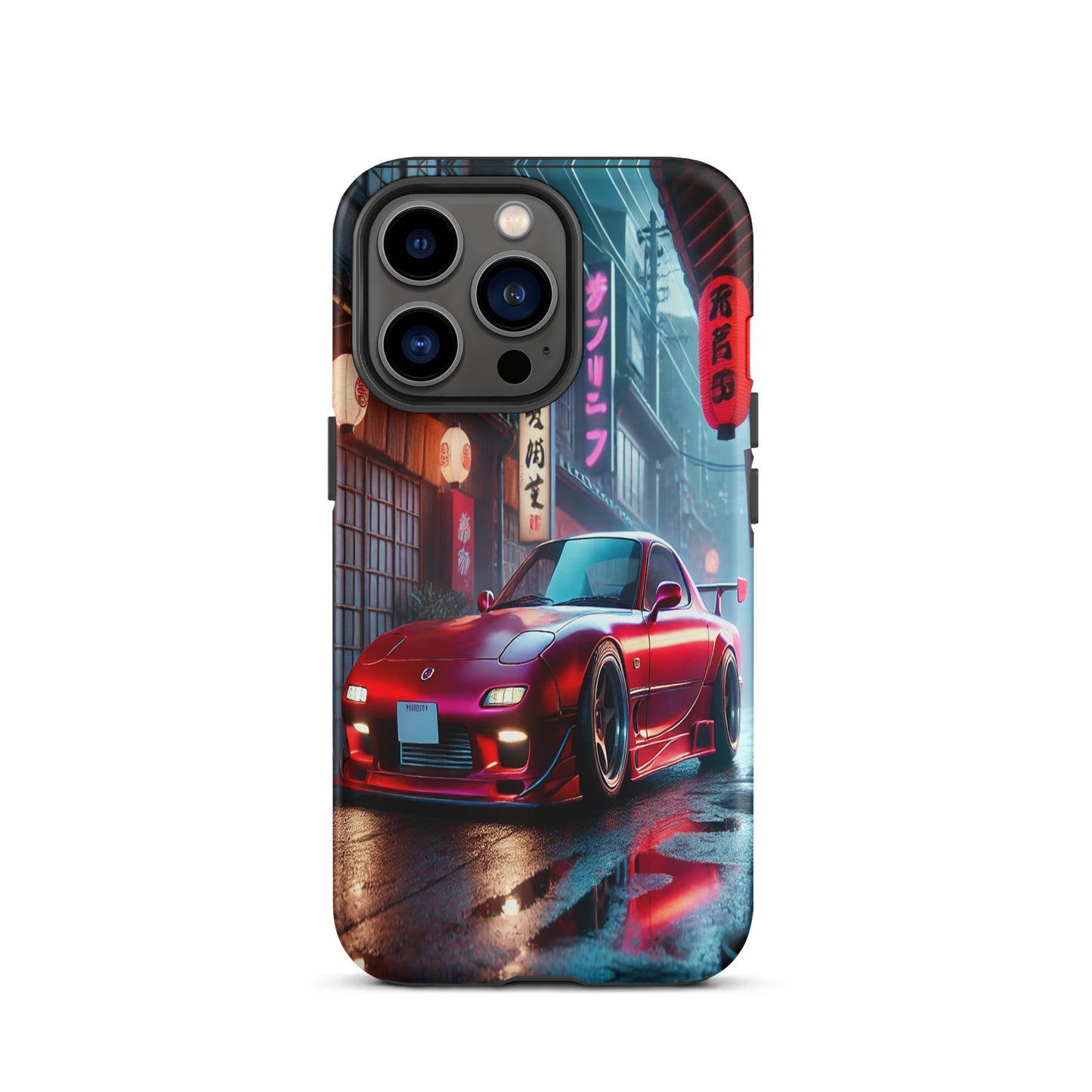 iPhone Dual-Layered Tough Case With Raised Bezel - Mazda RX7