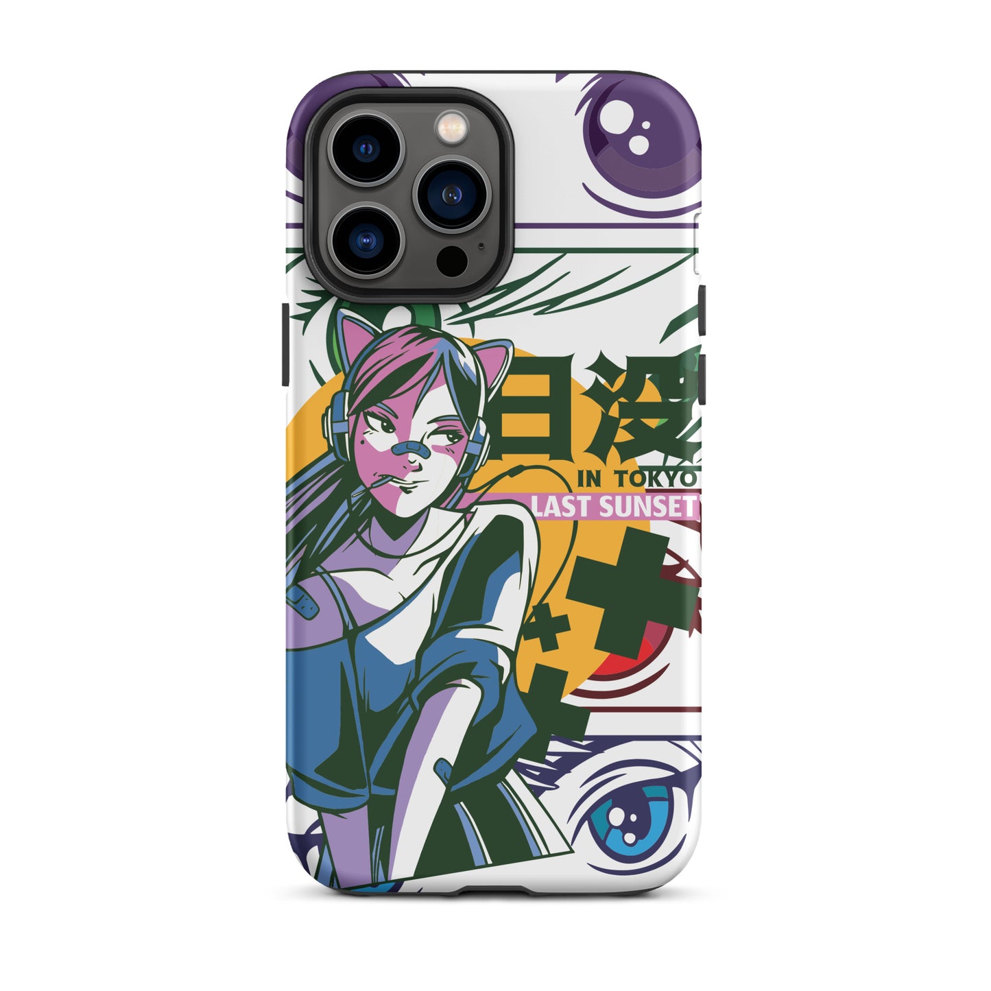 iPhone Dual-Layered Tough Case With Raised Bezel - Anime Frenzy