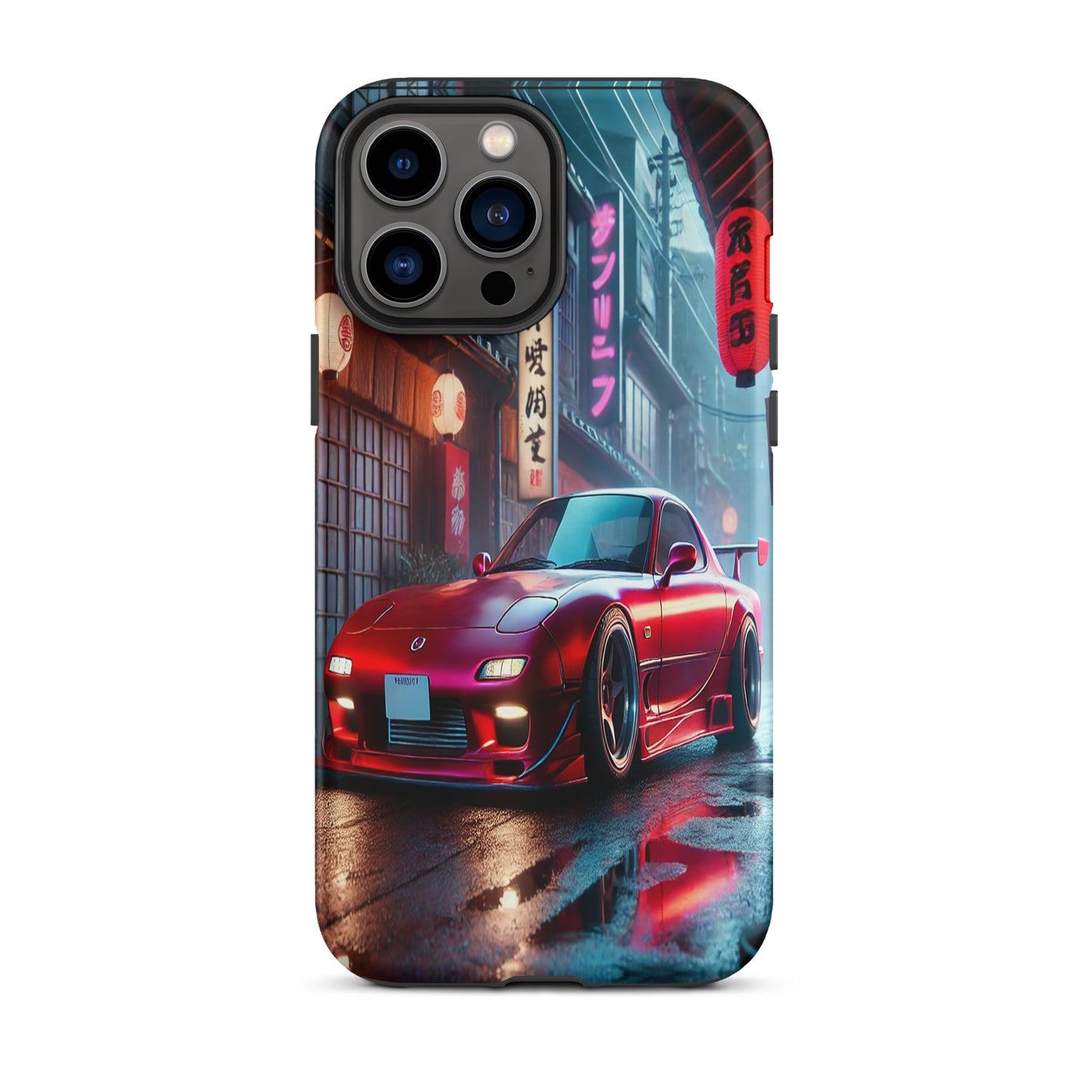 iPhone Dual-Layered Tough Case With Raised Bezel - Mazda RX7