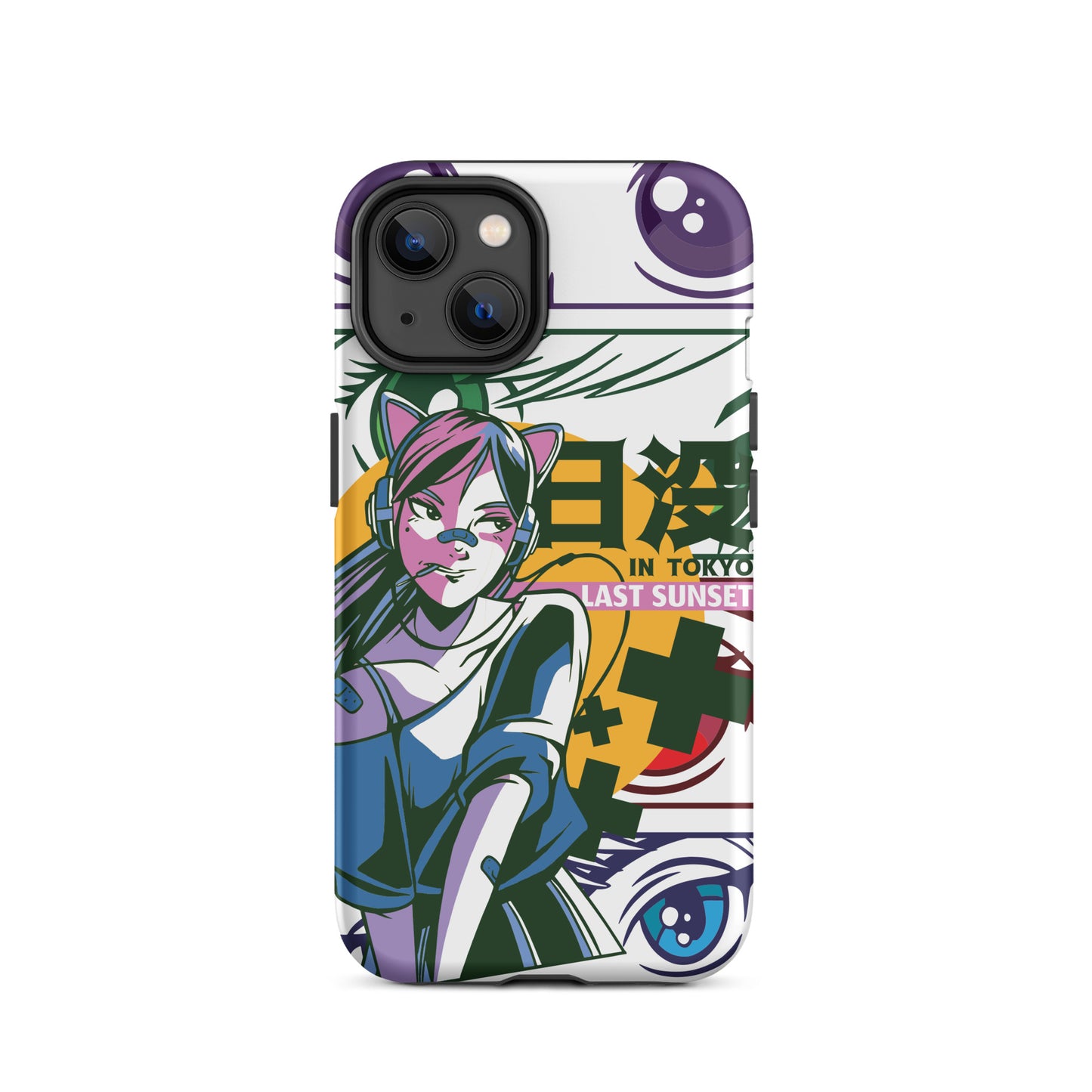 iPhone Dual-Layered Tough Case With Raised Bezel - Anime Frenzy