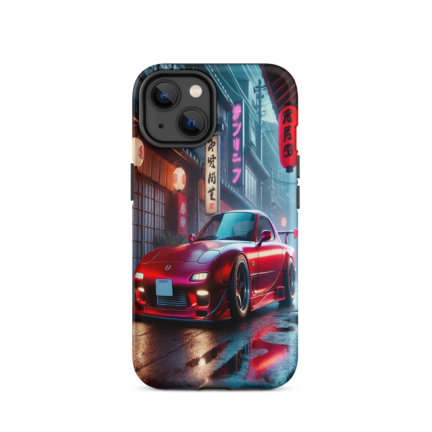 iPhone Dual-Layered Tough Case With Raised Bezel - Mazda RX7