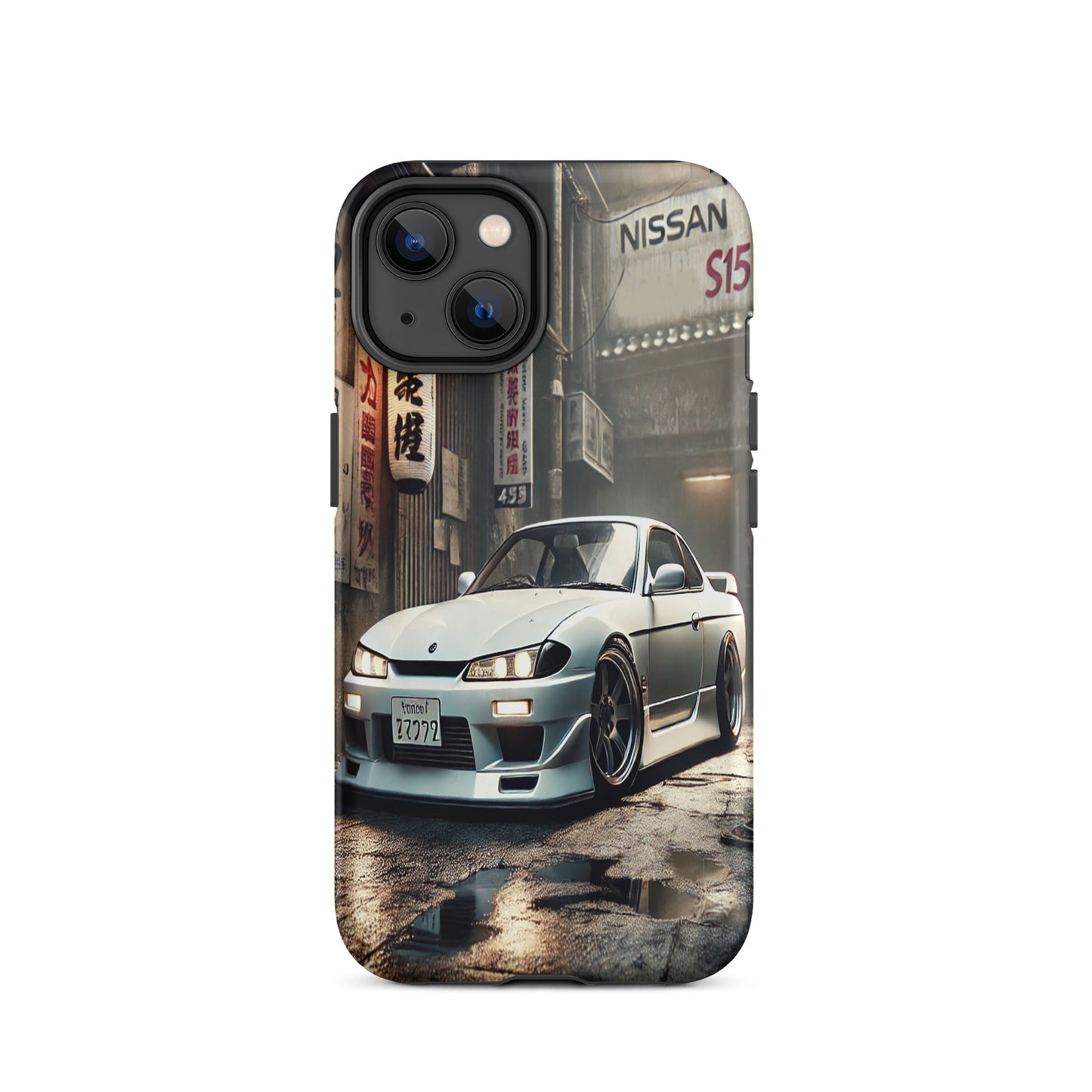iPhone Dual-Layered Tough Case With Raised Bezel - Nissan Silvia S15