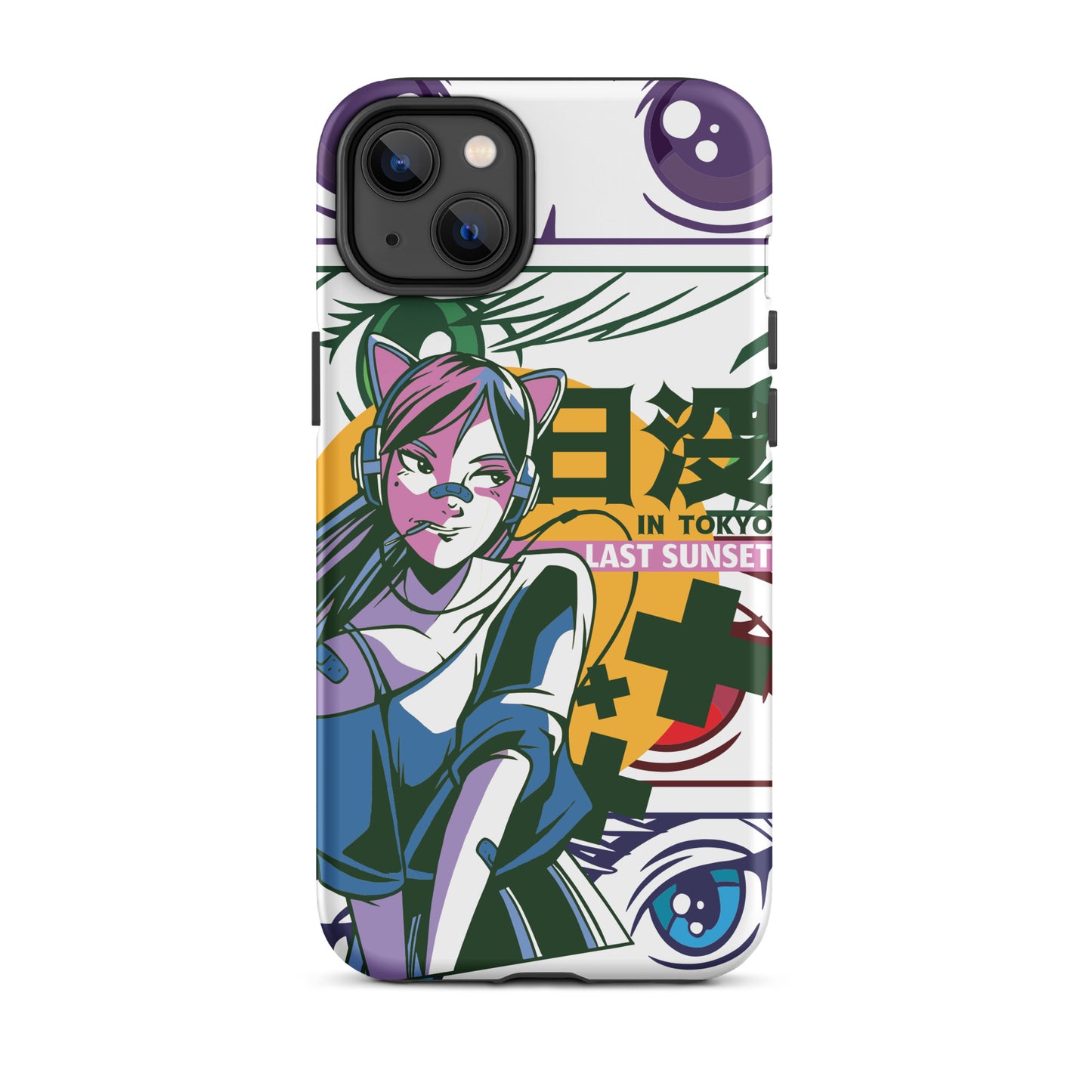 iPhone Dual-Layered Tough Case With Raised Bezel - Anime Frenzy